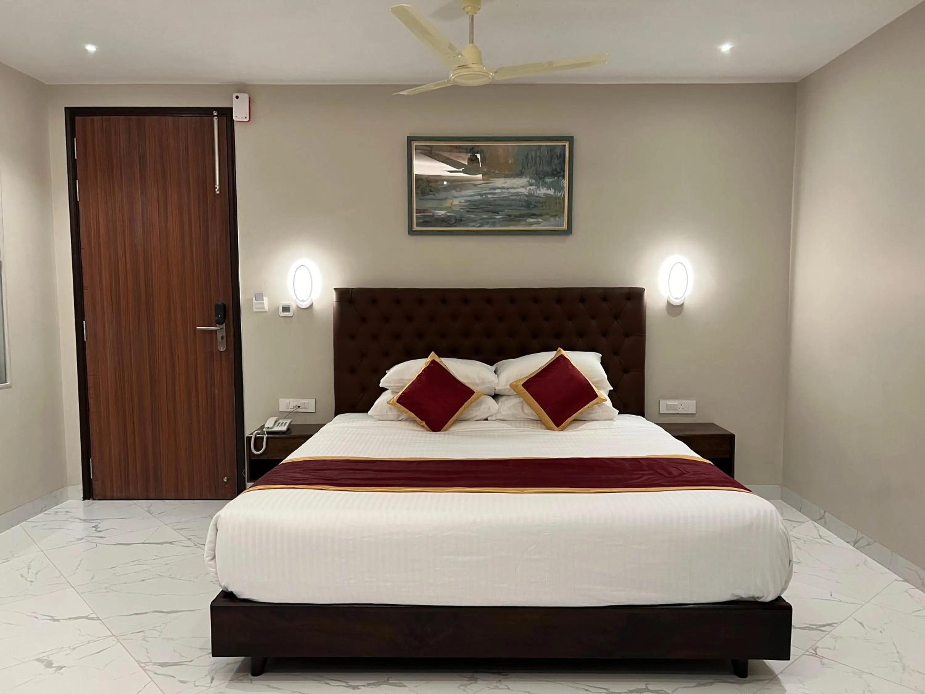 Bed in The Land Sand Hotel