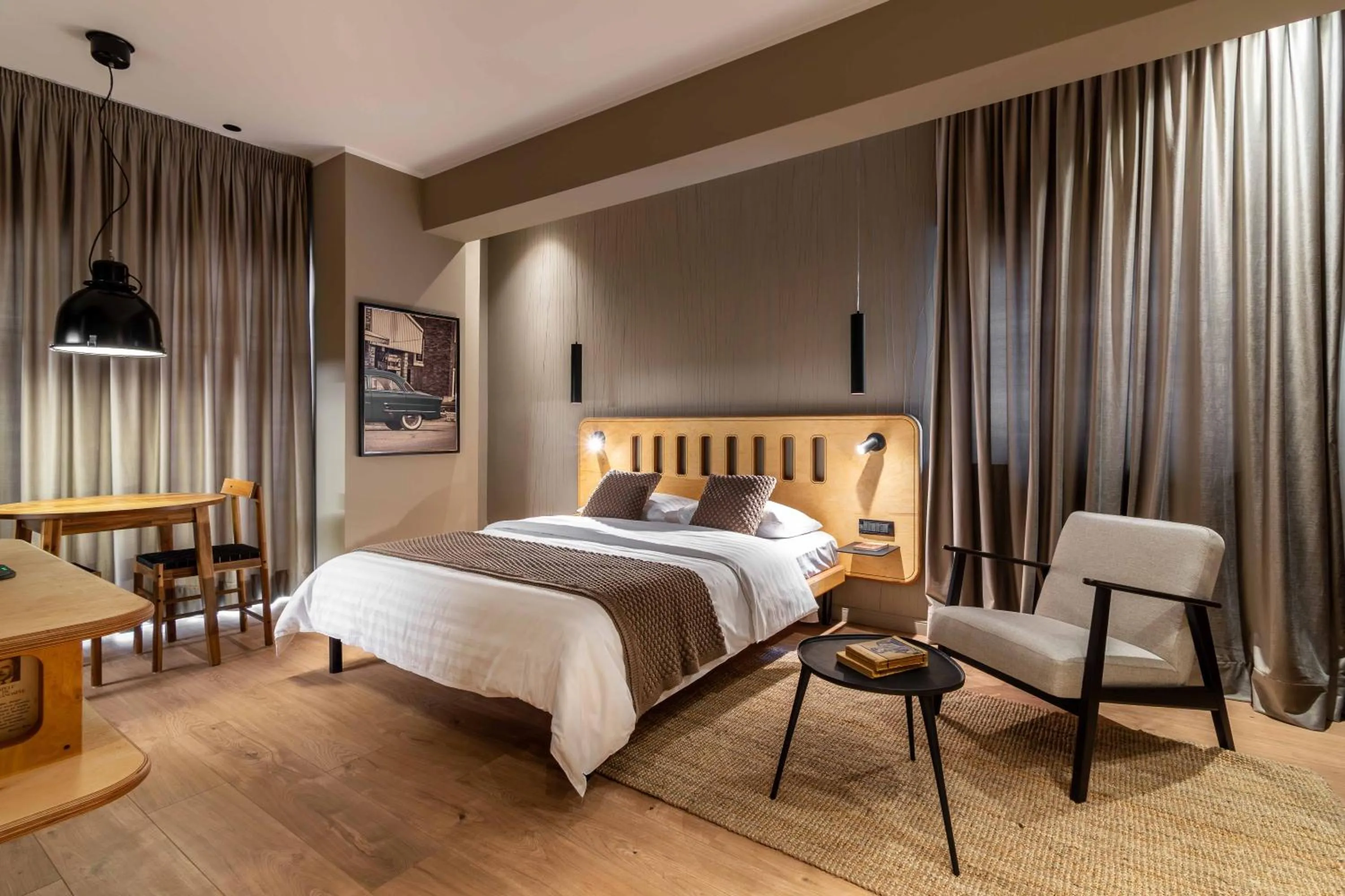 Bed in Maison Bucarest Apartments by Olala Homes