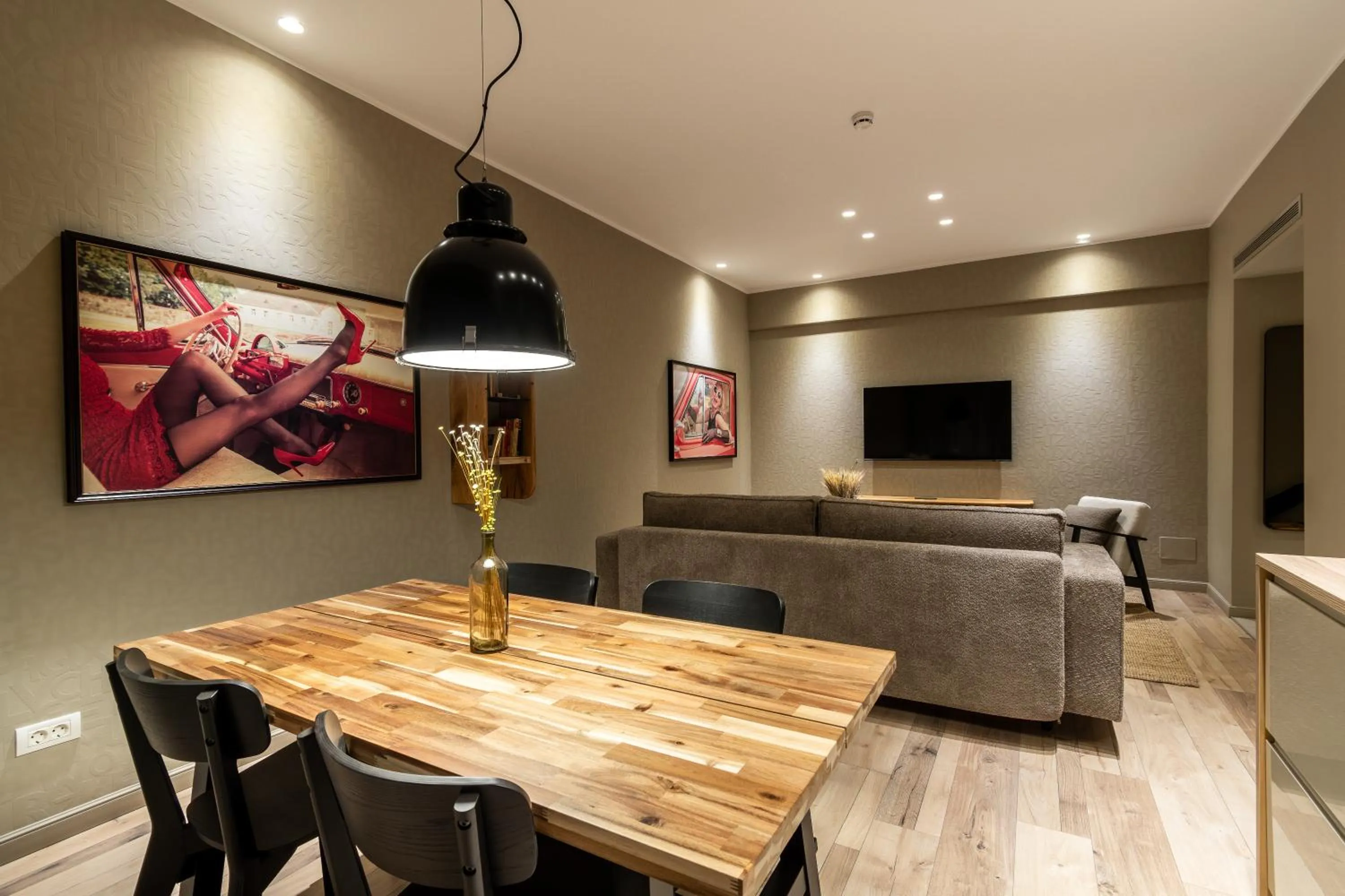 Living room in Maison Bucarest Apartments by Olala Homes