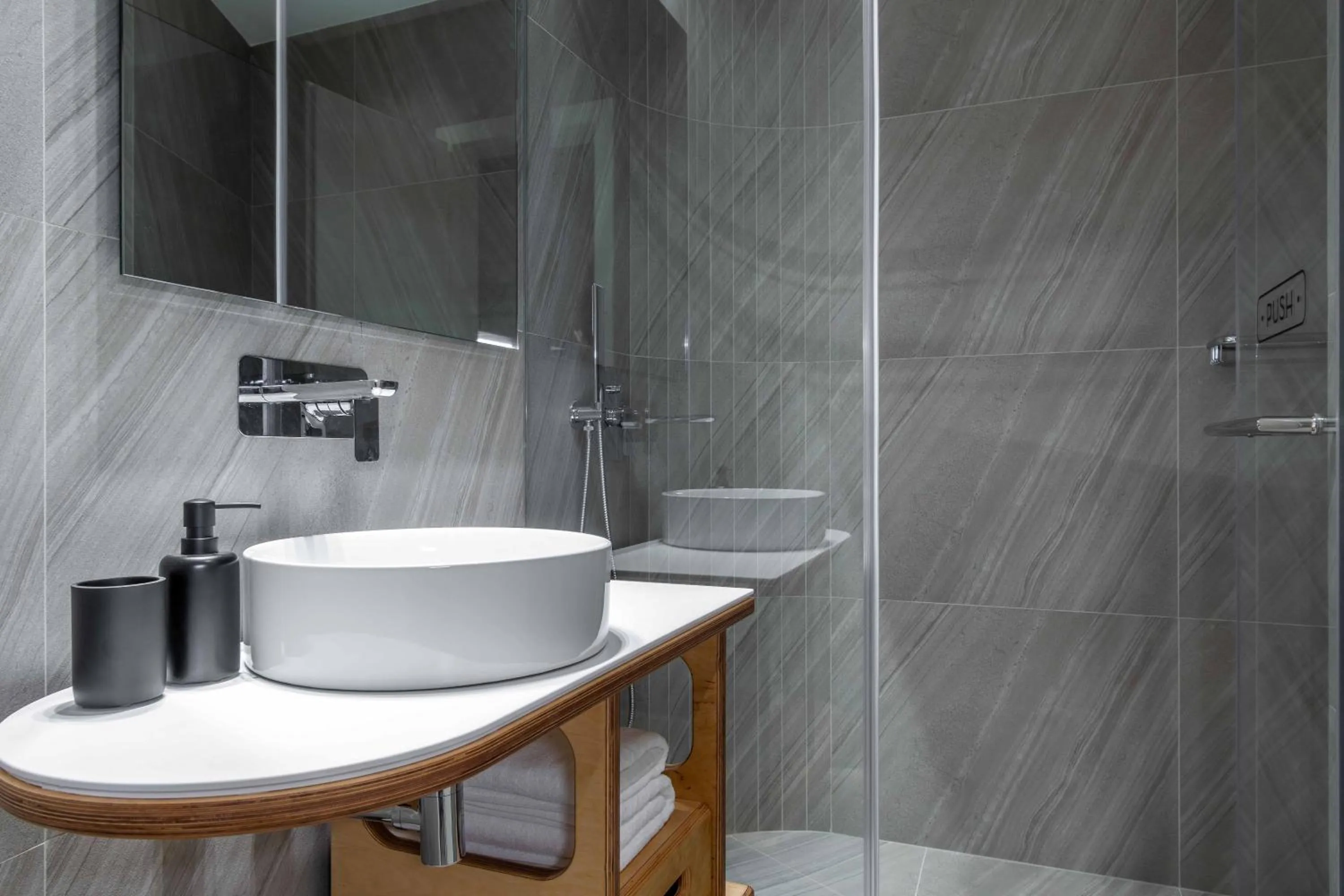 Bathroom in Maison Bucarest Apartments by Olala Homes