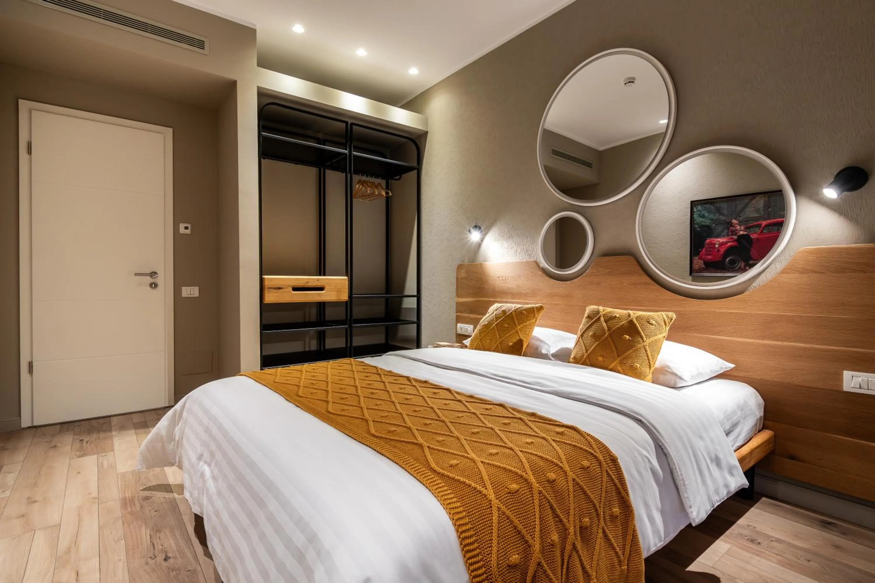 Bedroom, Bed in Maison Bucarest Apartments by Olala Homes