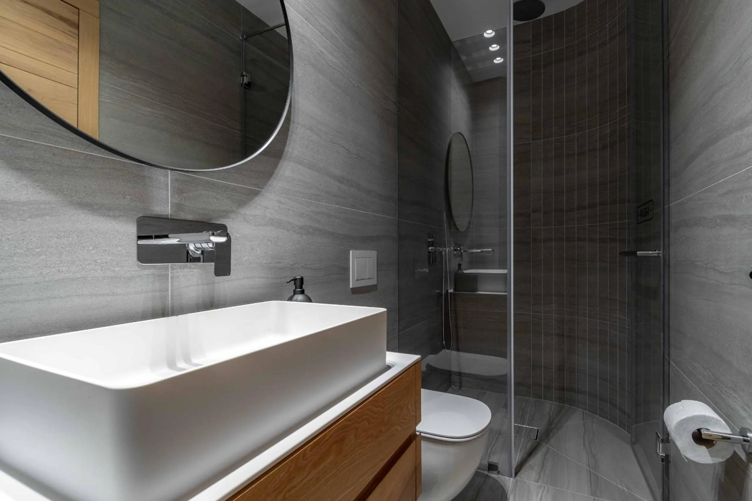Bathroom in Maison Bucarest Apartments by Olala Homes