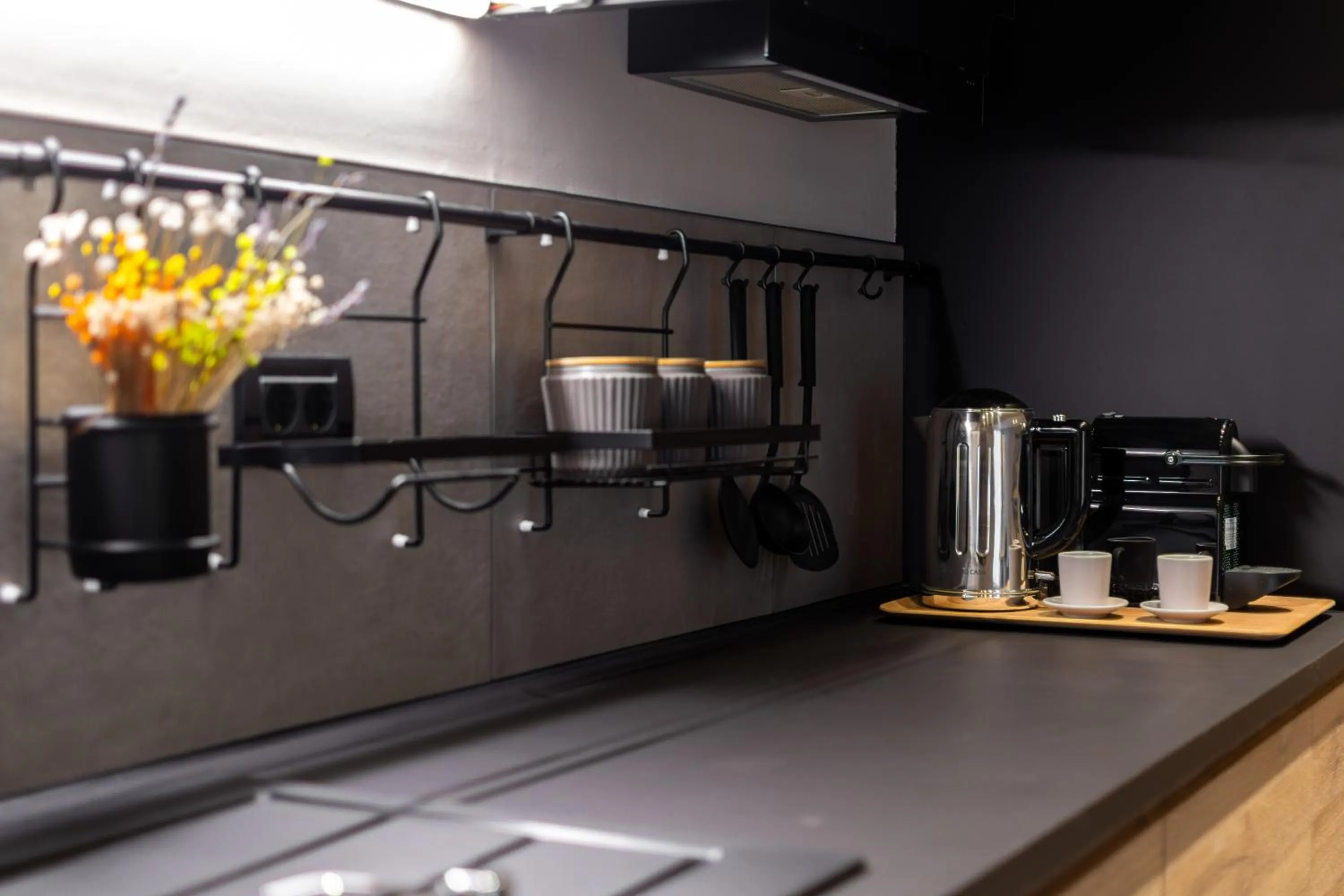 Kitchen or kitchenette in Maison Bucarest Apartments by Olala Homes