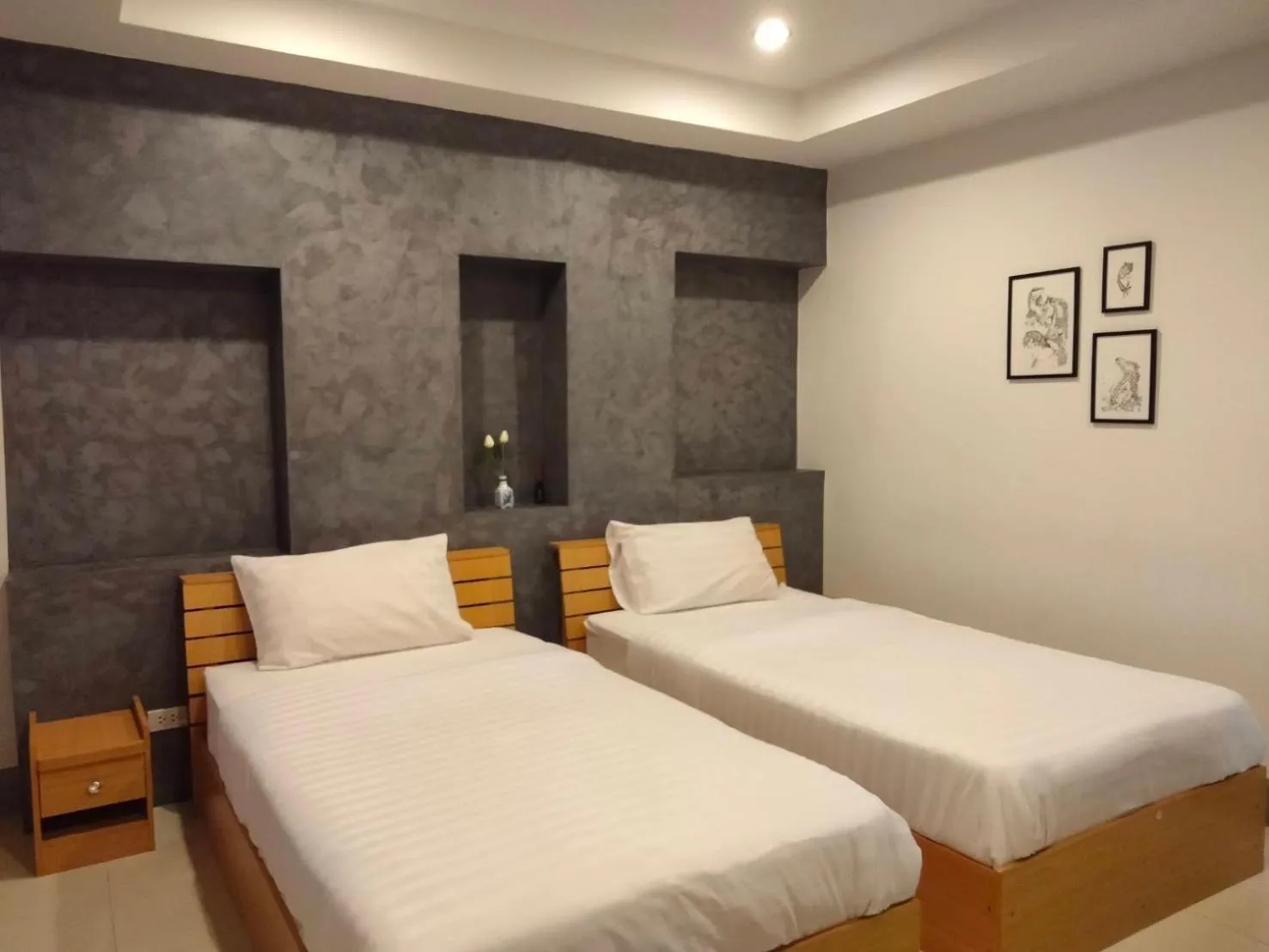 Bed in Pilatus Apartment