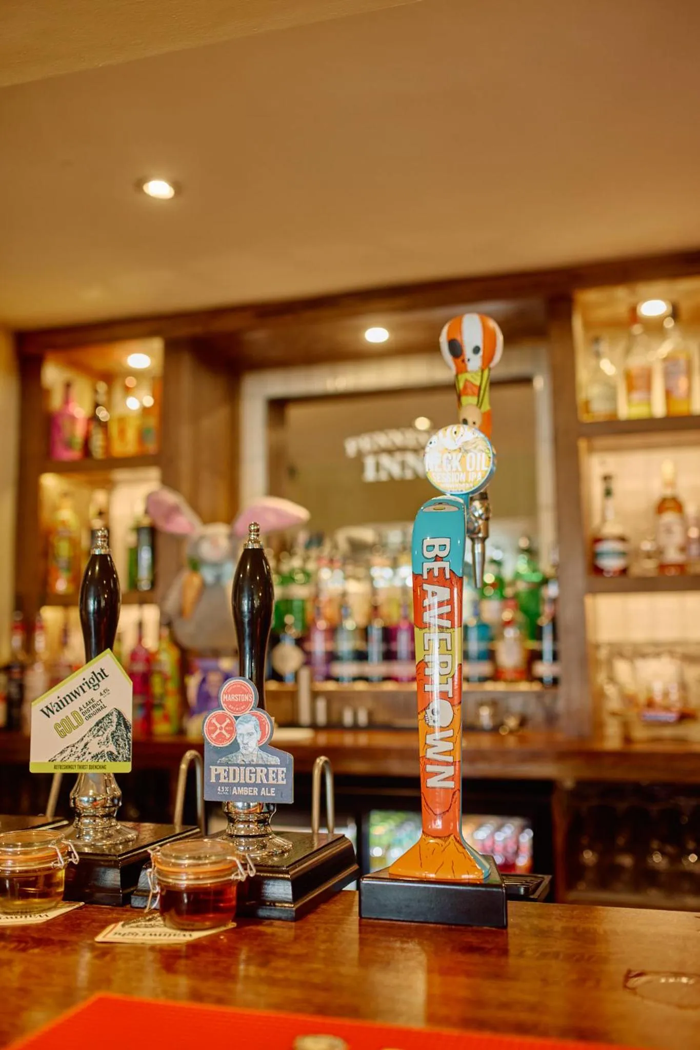 Drinks in Pennine Hotel