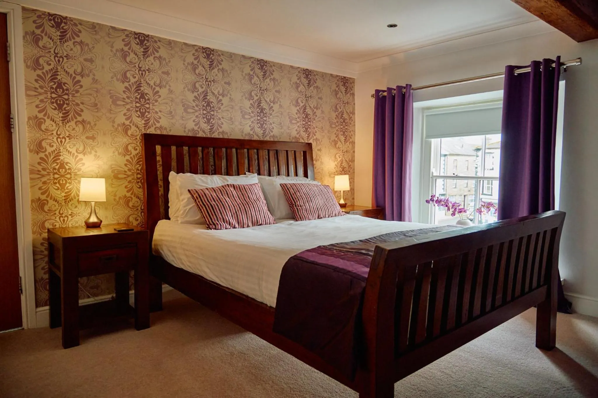 Bedroom in Pennine Hotel