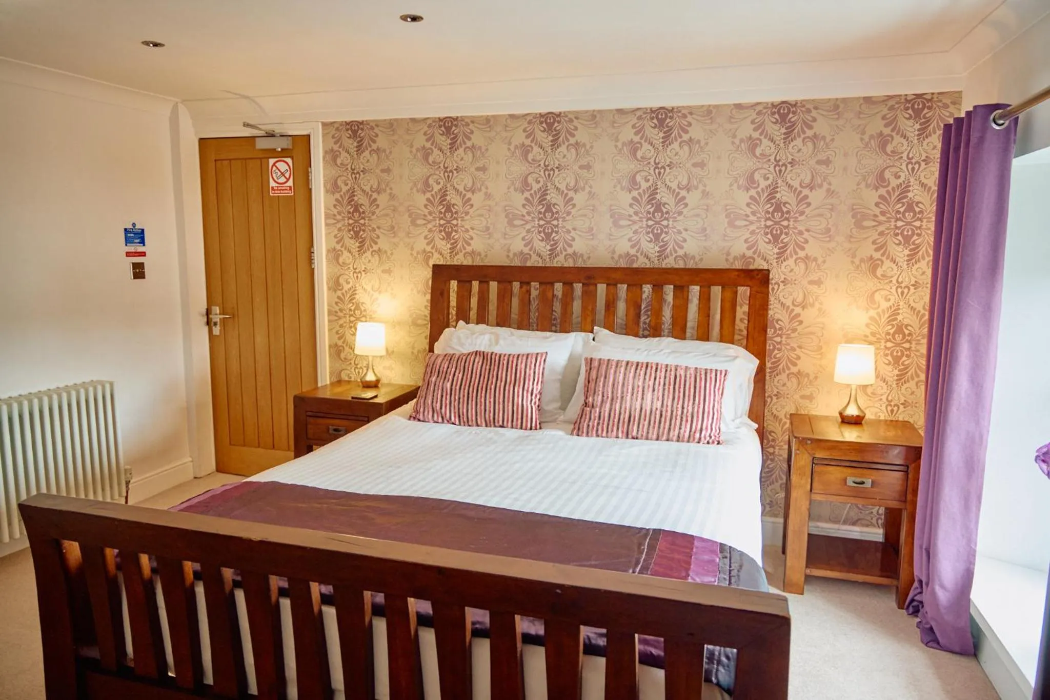 Bedroom in Pennine Hotel