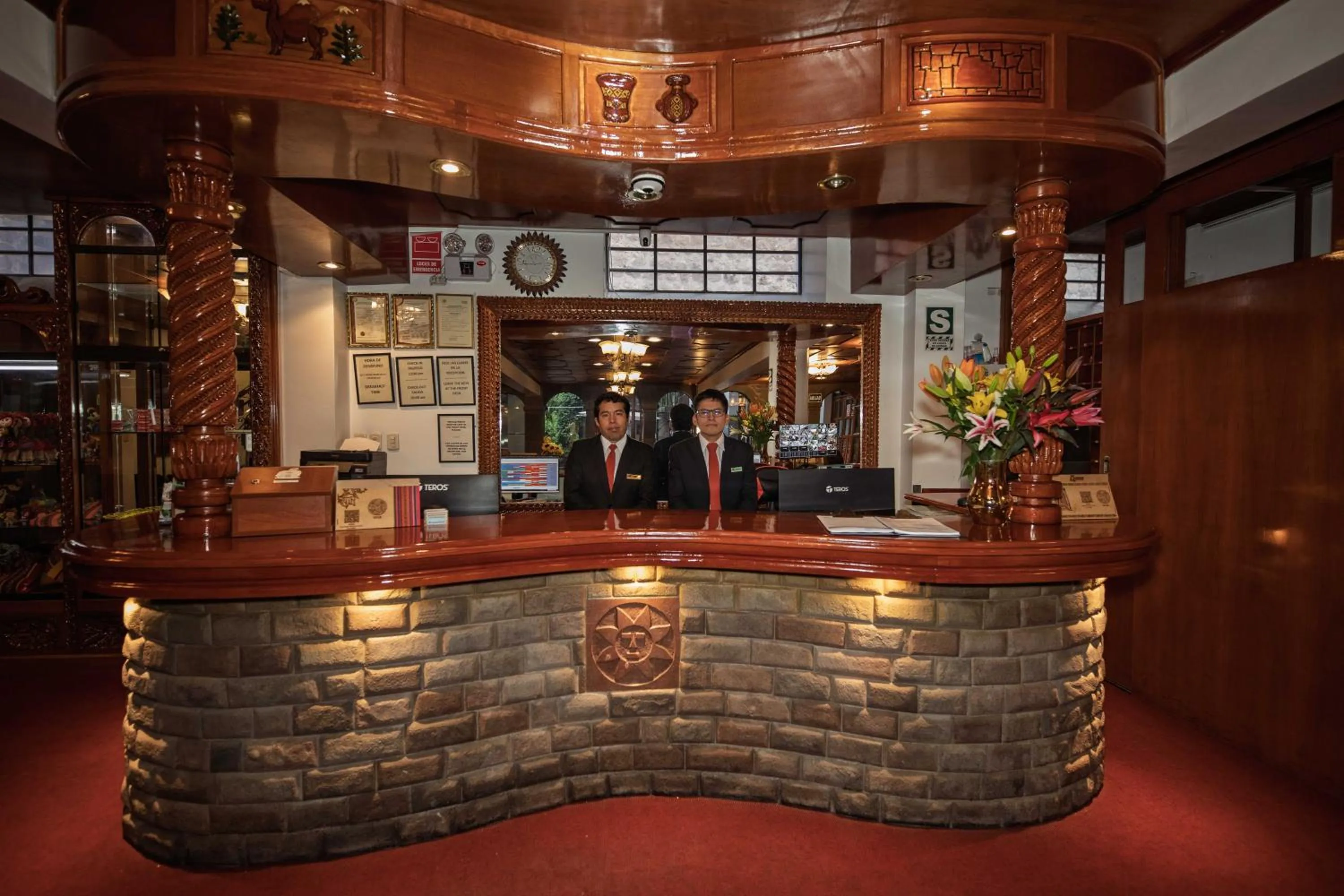 Lobby or reception in Quechua Hotel Cusco