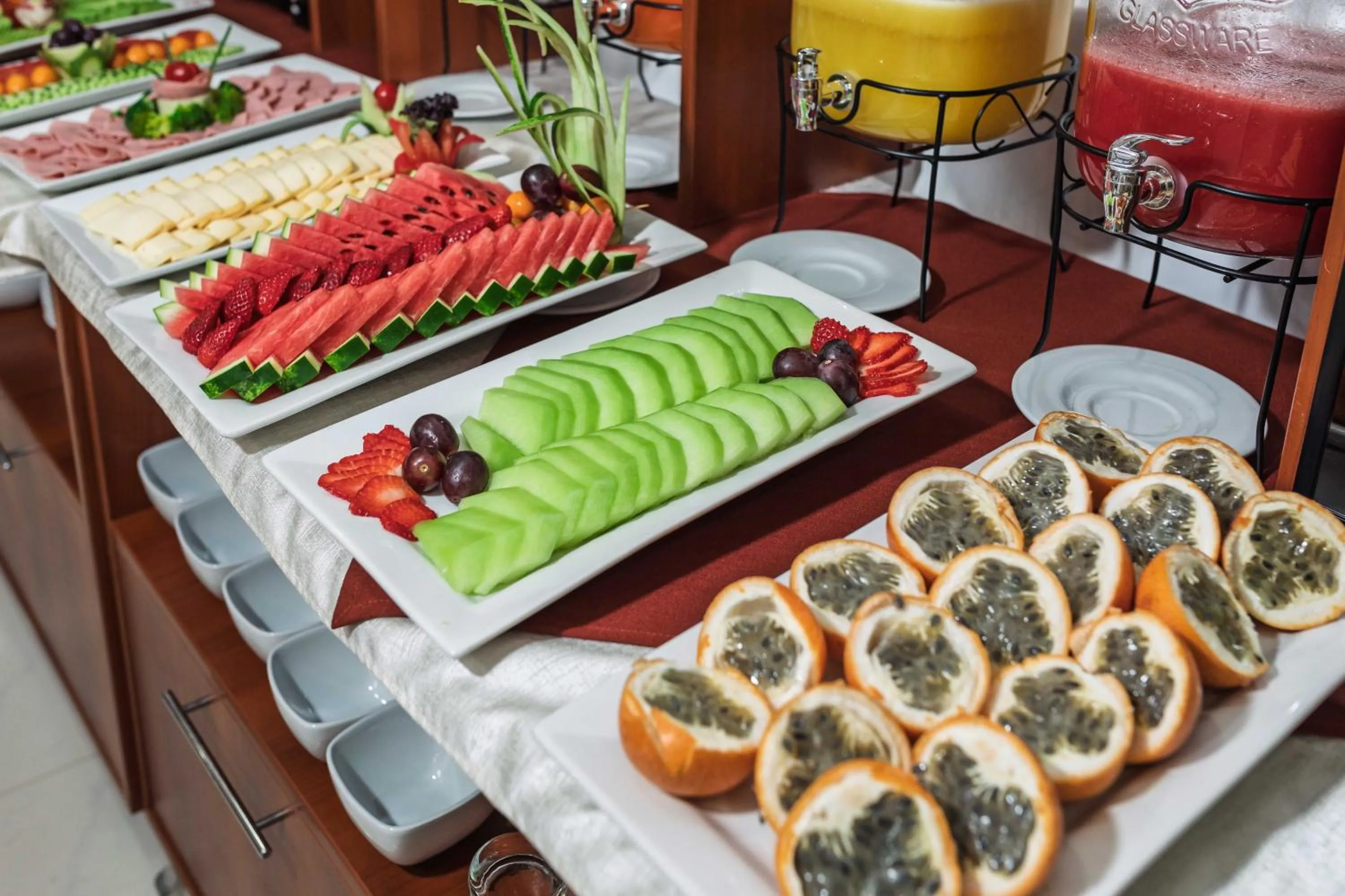 Buffet breakfast in Quechua Hotel Cusco