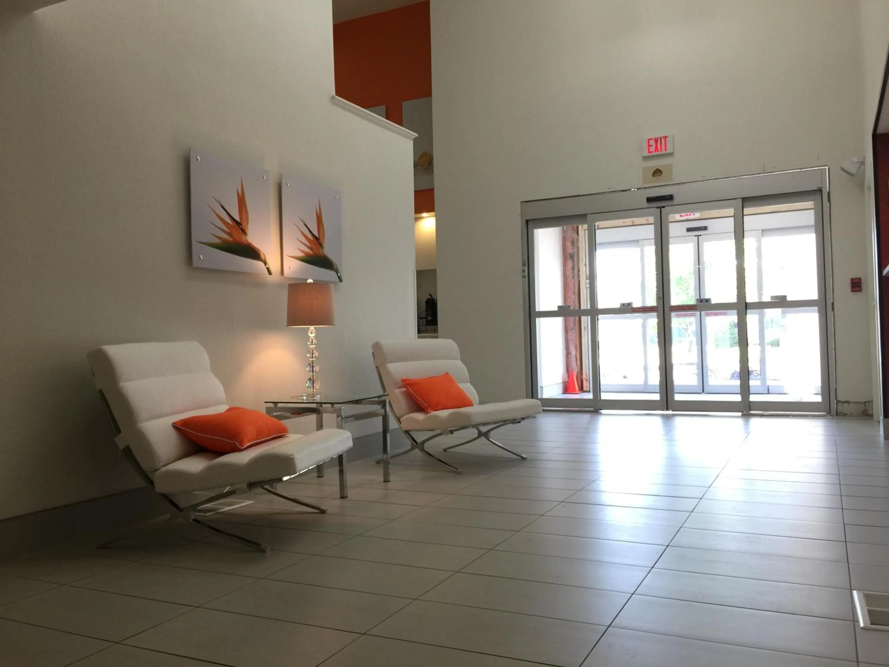 Lobby or reception in Schoenbrunn Inn