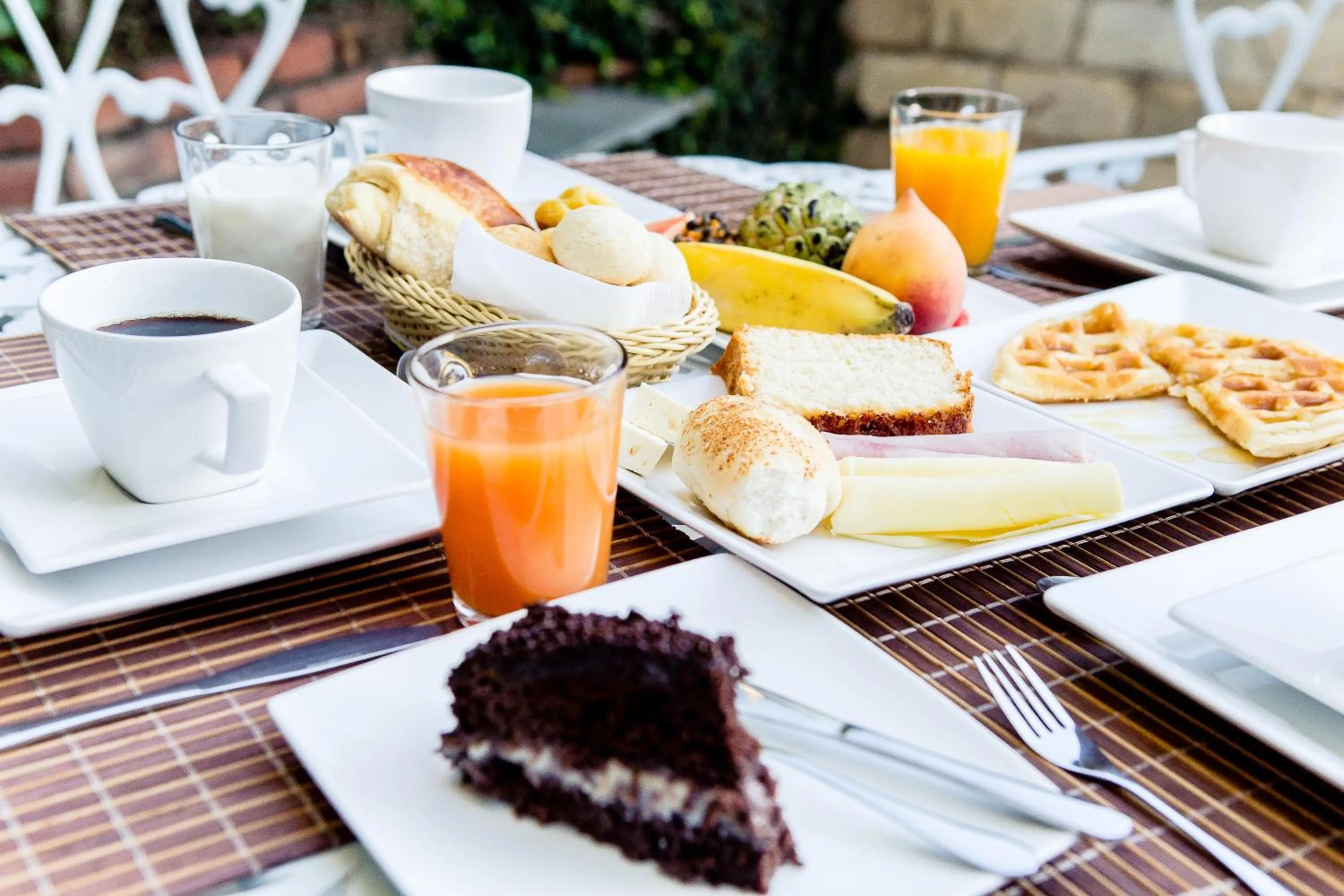 Breakfast in Pousada Sossego da Pampulha
