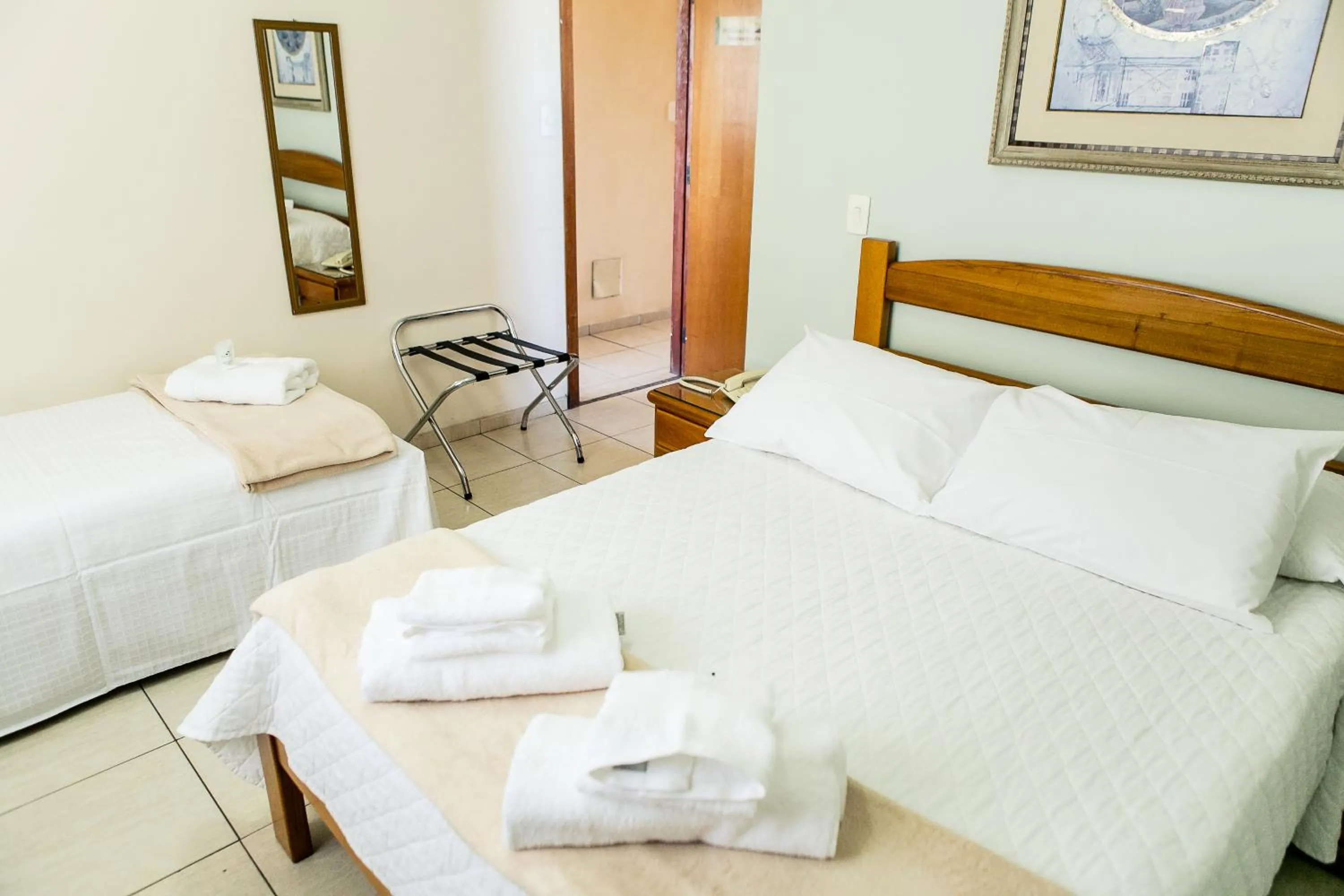 Bed in Pousada Sossego da Pampulha