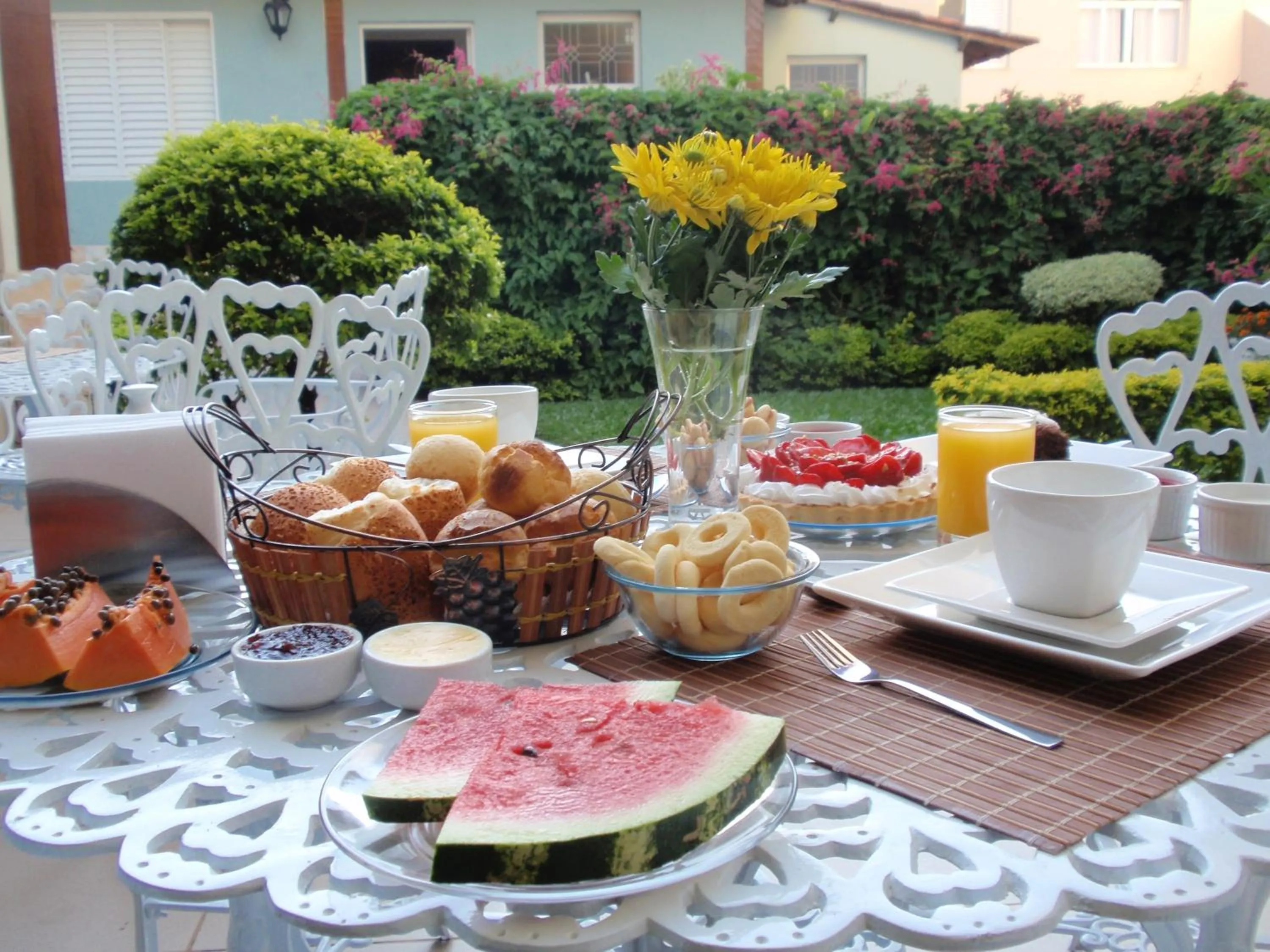 Breakfast in Pousada Sossego da Pampulha