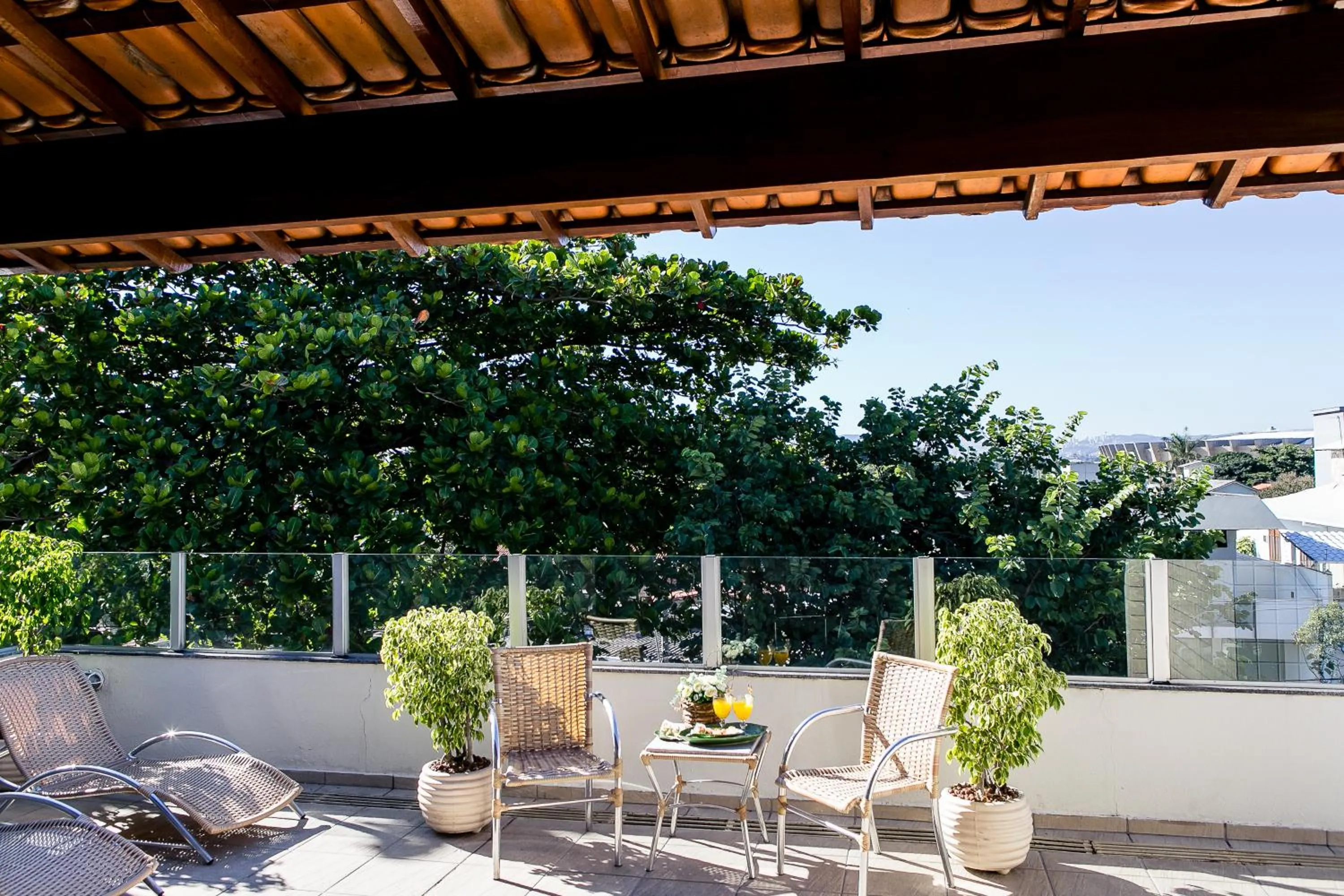 Patio in Pousada Sossego da Pampulha