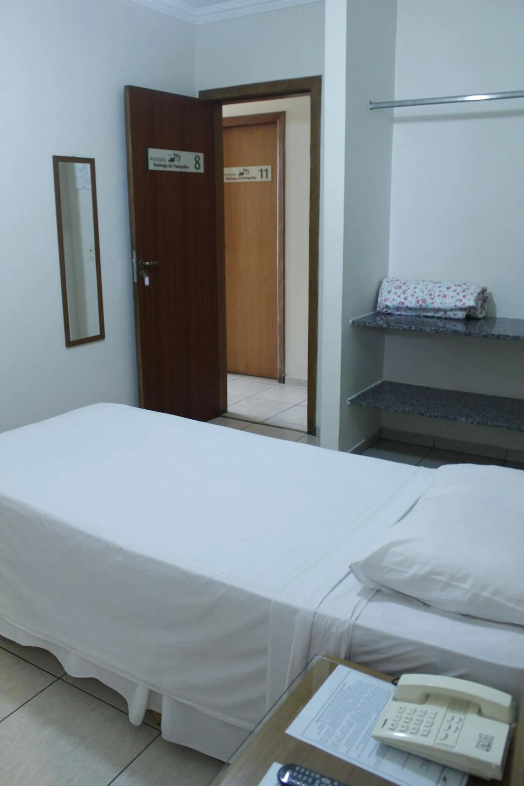 Bed in Pousada Sossego da Pampulha