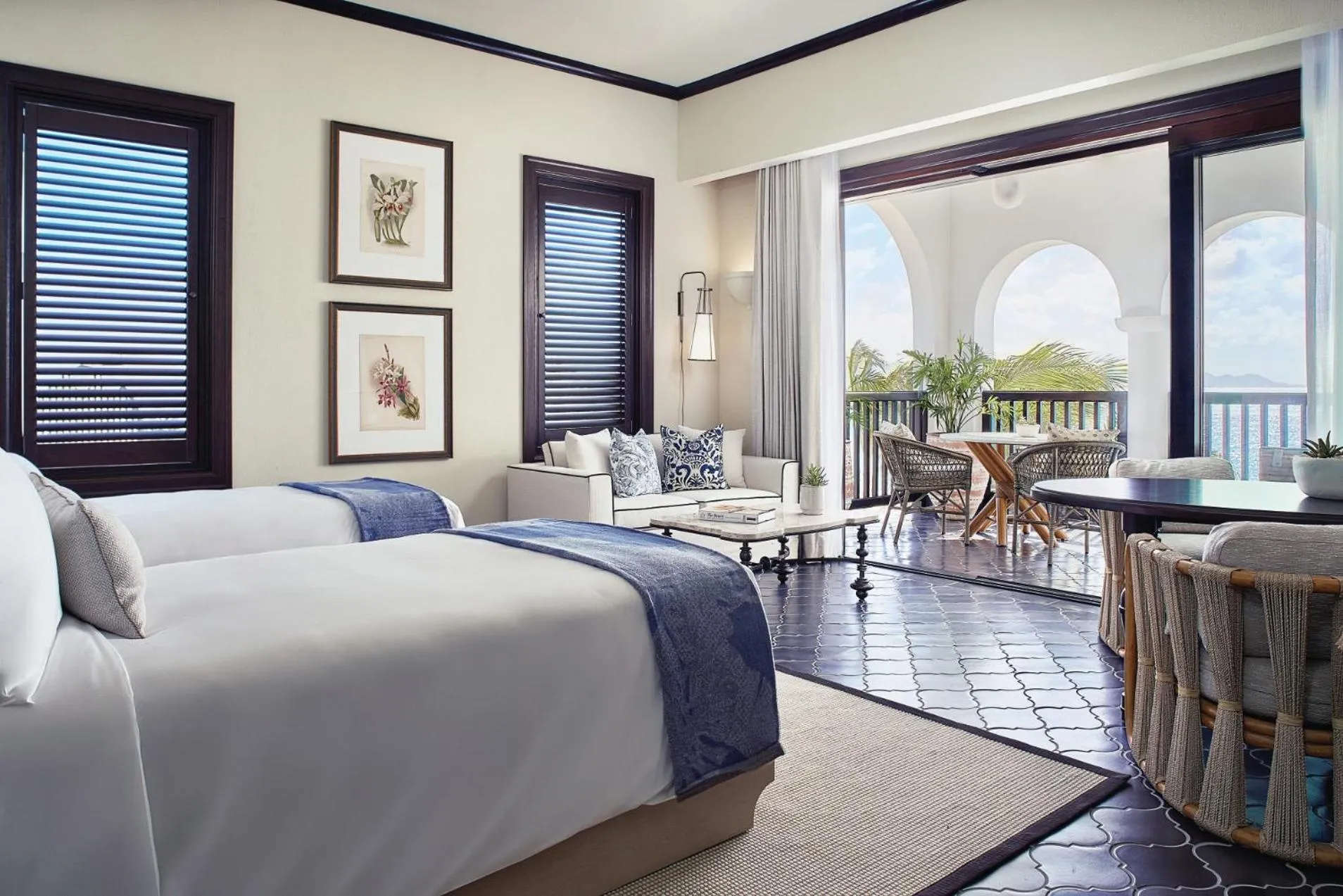 Bedroom, Bed in Cap Juluca, A Belmond Hotel, Anguilla