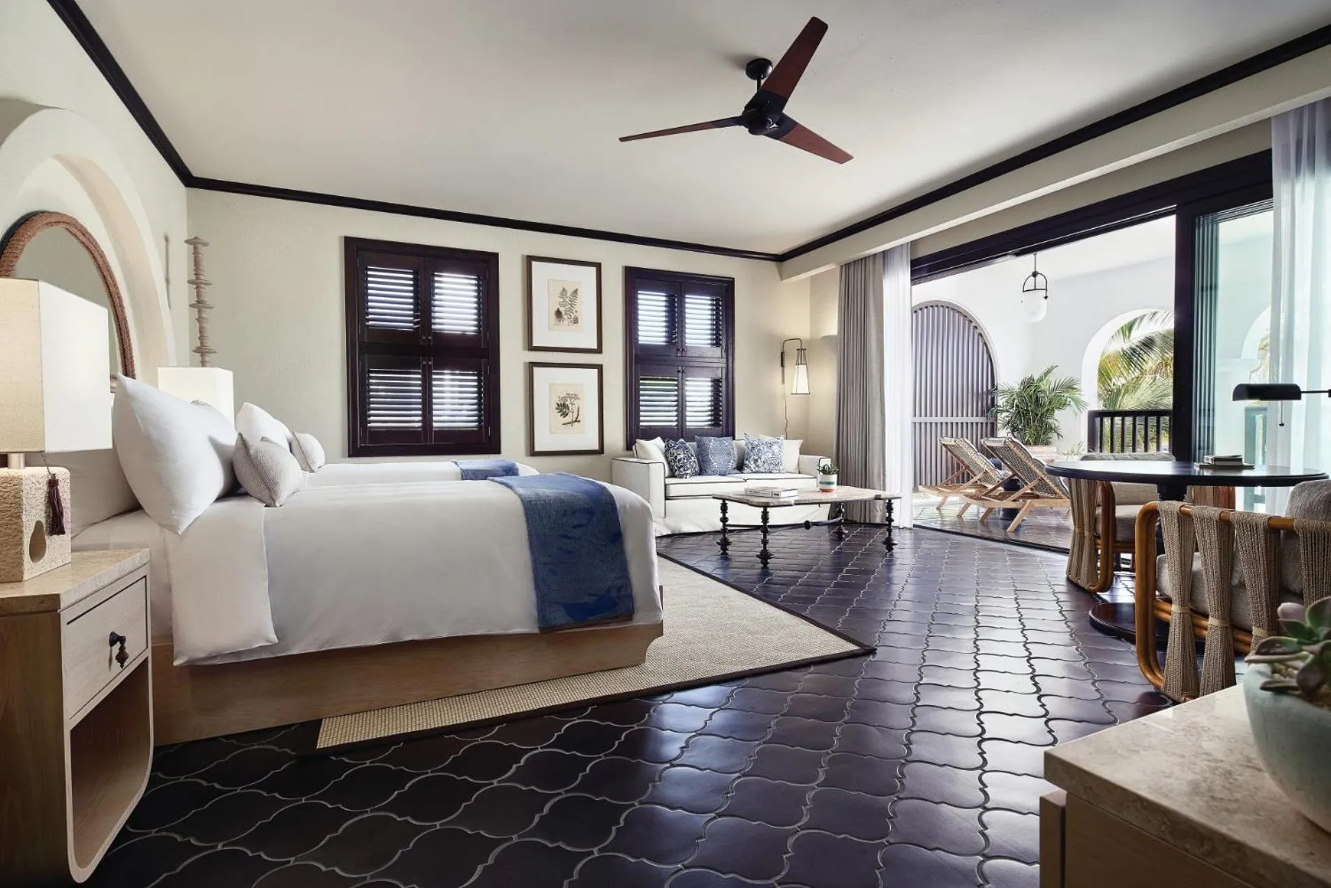 Bedroom, Bed in Cap Juluca, A Belmond Hotel, Anguilla