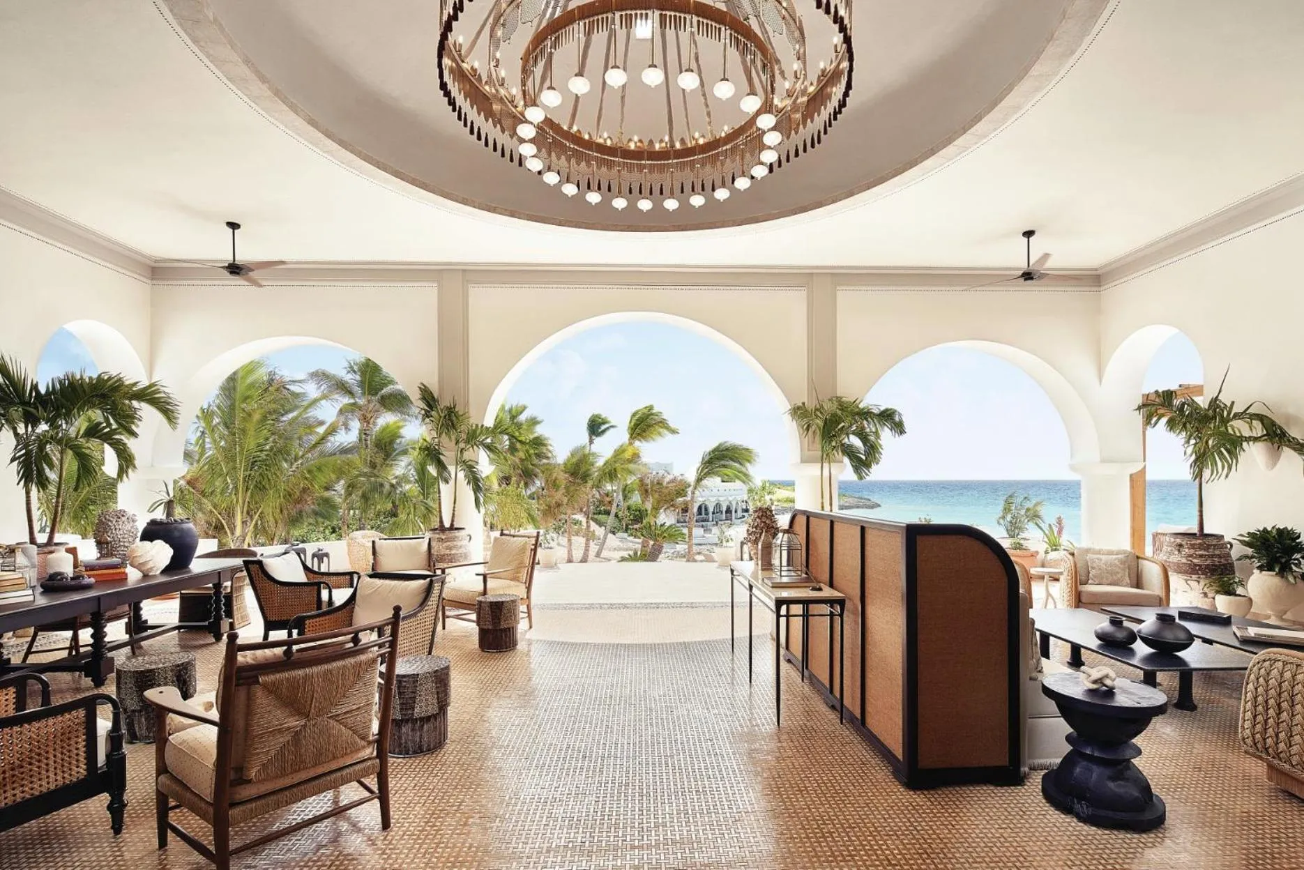 Lobby or reception in Cap Juluca, A Belmond Hotel, Anguilla