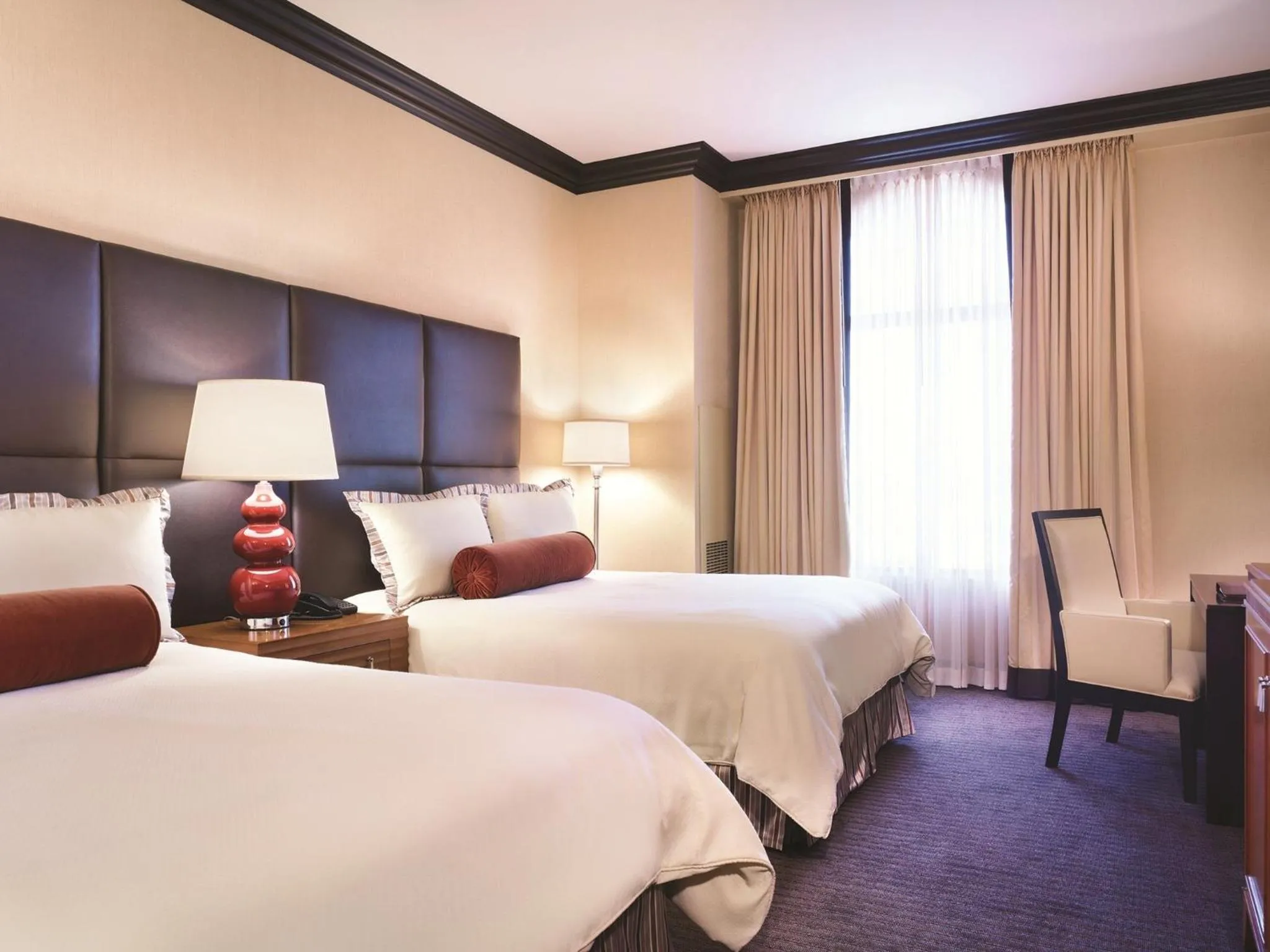 Bed in Ameristar Casino Hotel Vicksburg, Ms.