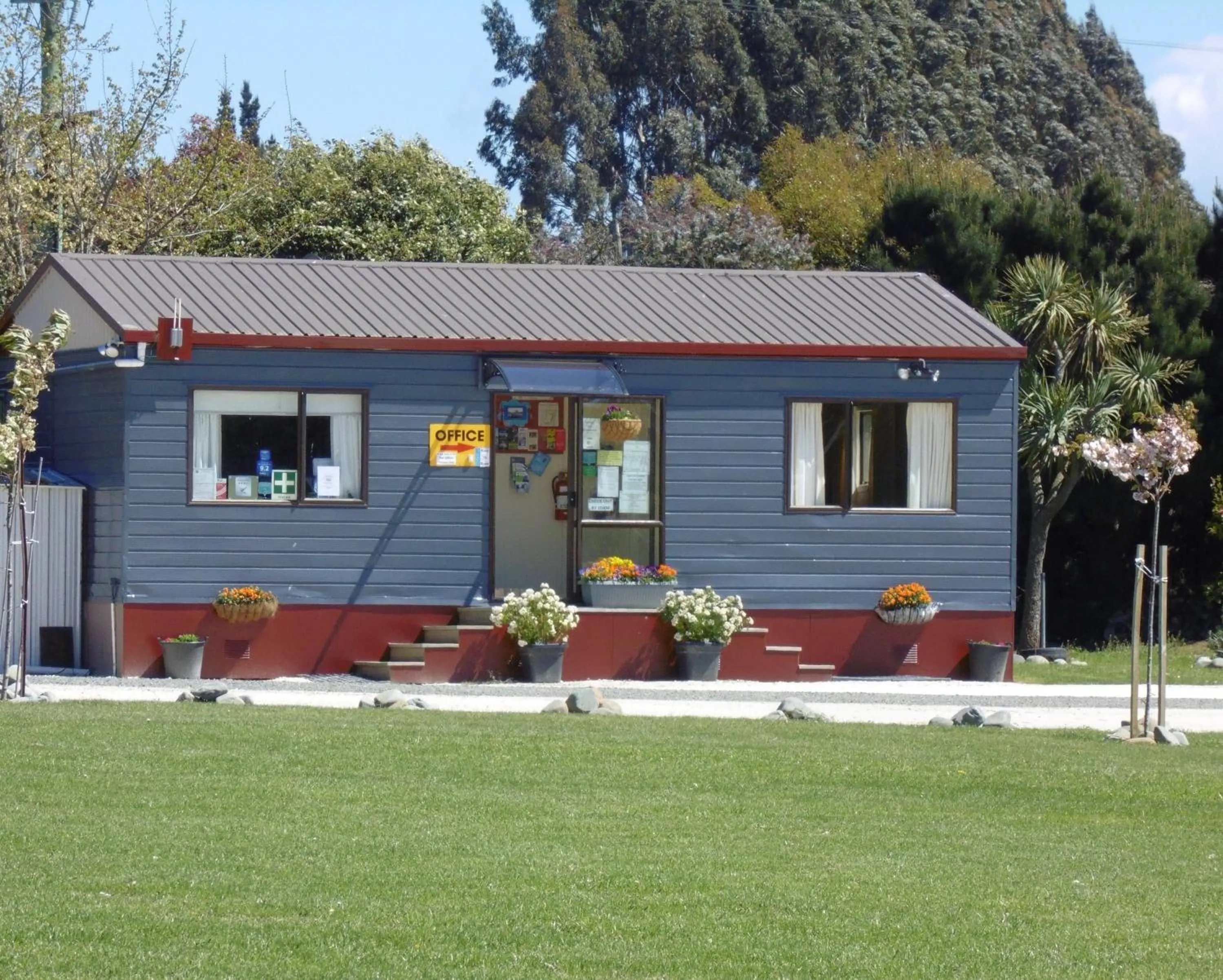 Property building in Glenavys Waitaki River Motor Camp