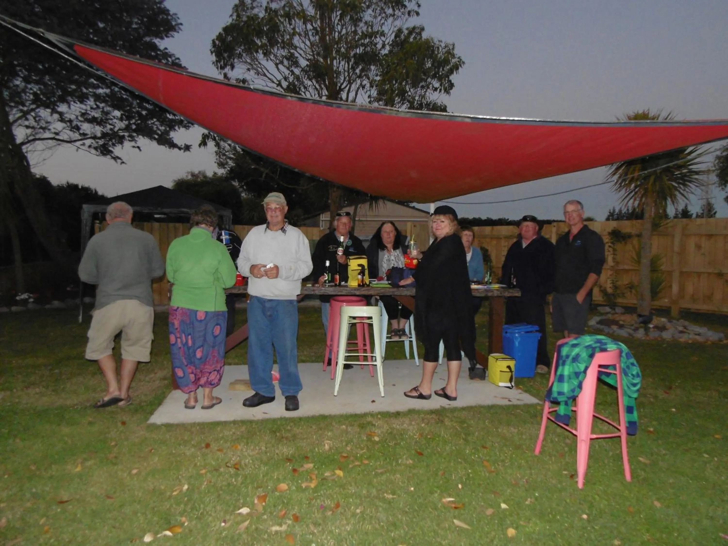 Summer in Glenavys Waitaki River Motor Camp