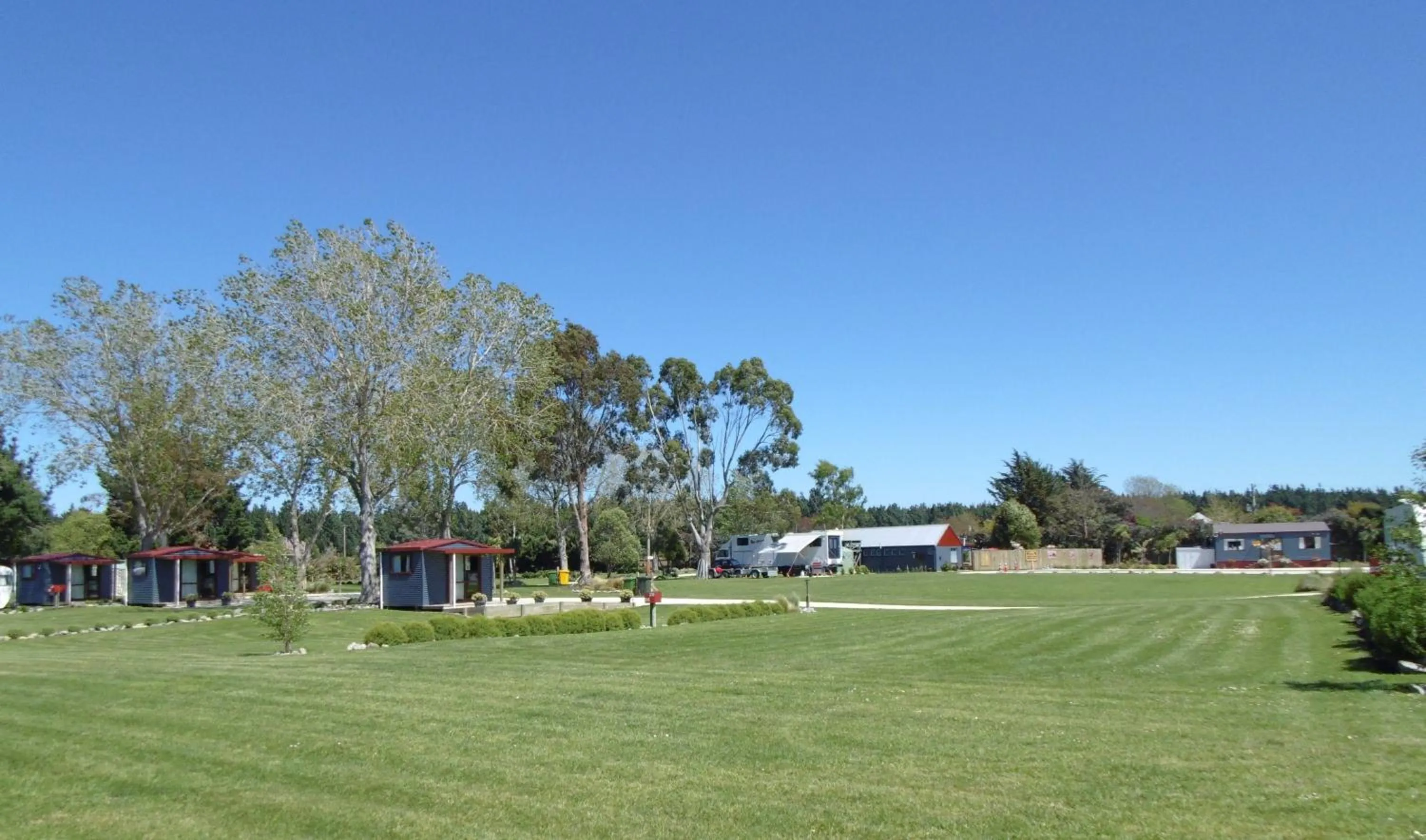 Property building in Glenavys Waitaki River Motor Camp