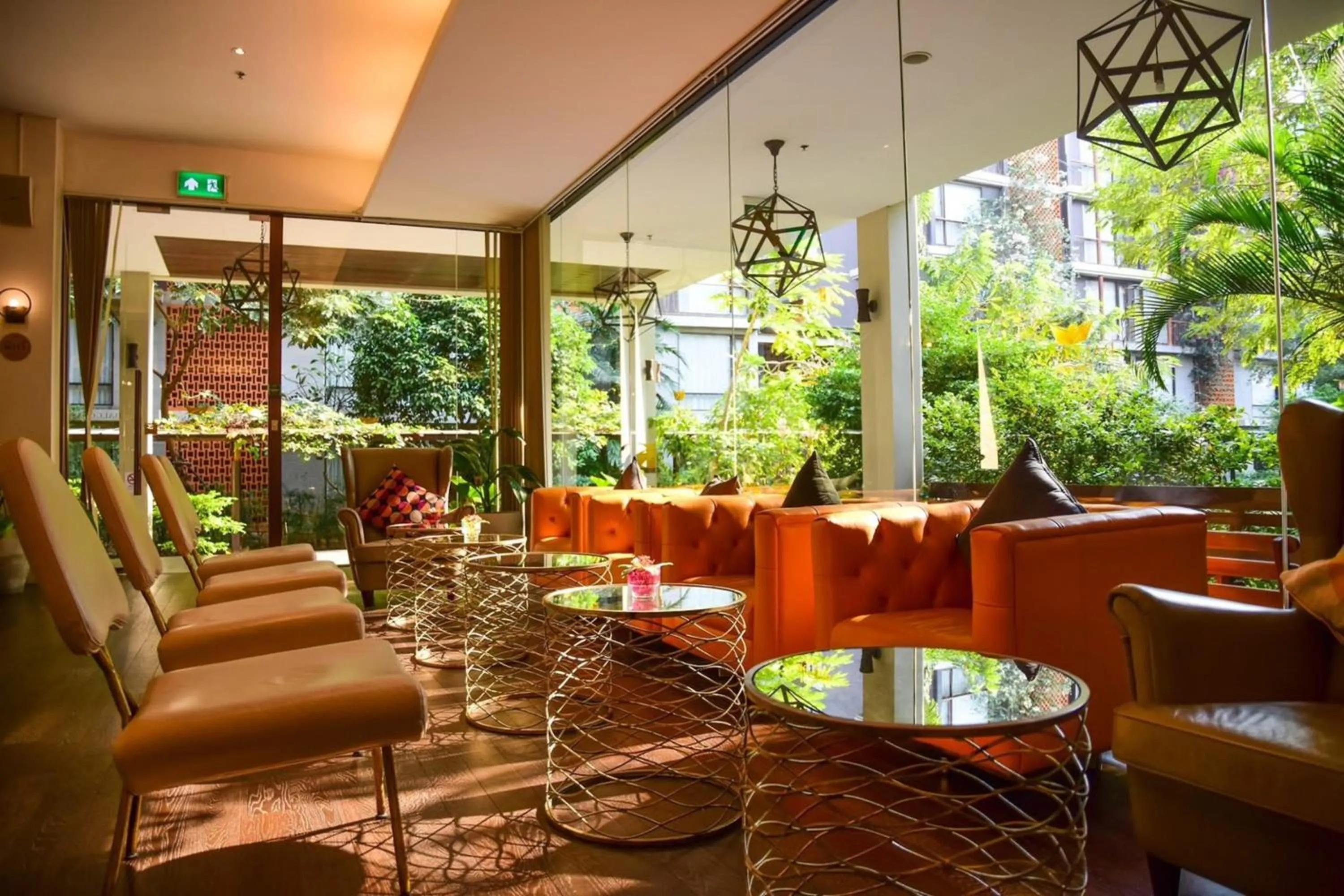 Lounge or bar in Balcony Courtyard Sriracha Hotel & Serviced Apartments