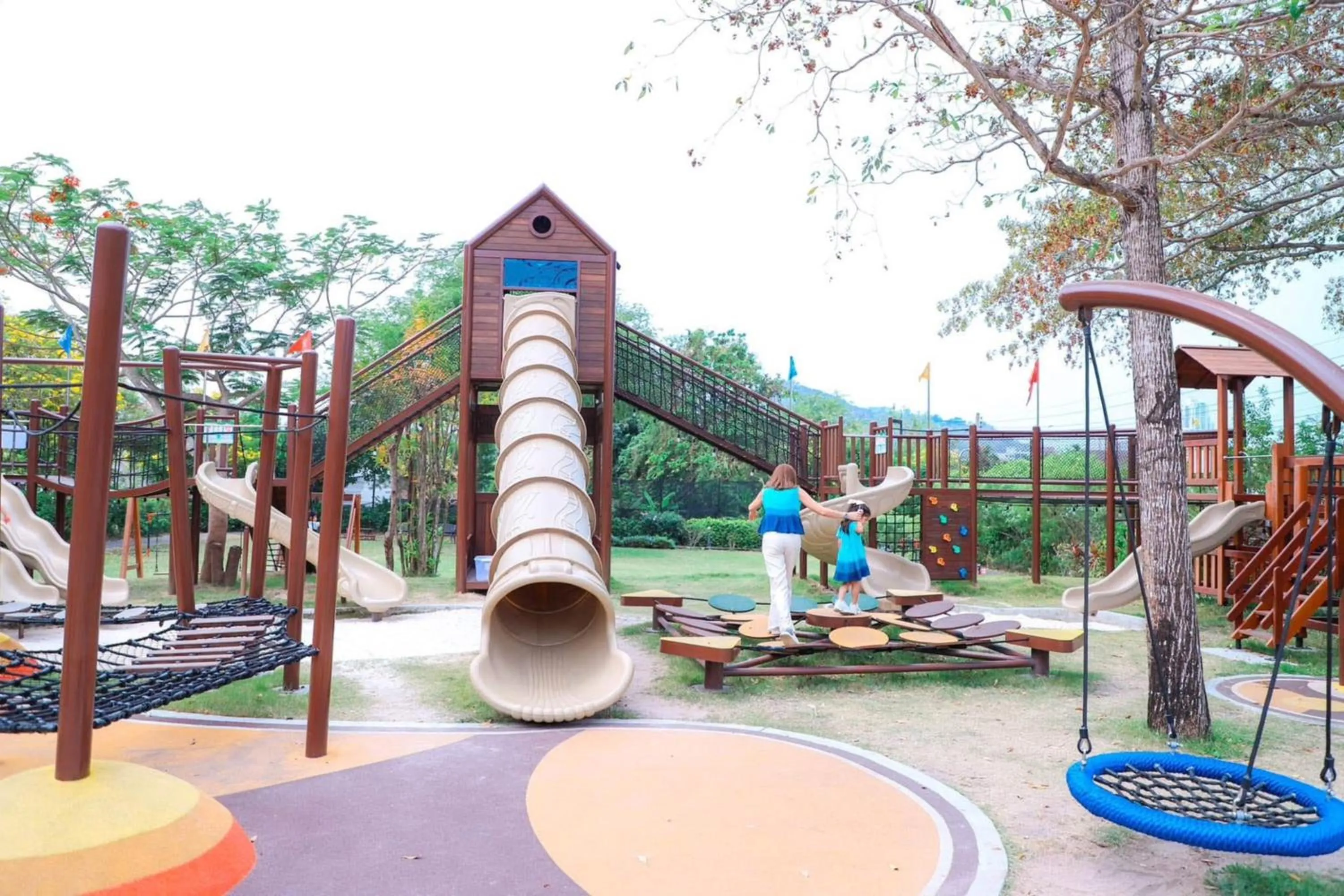 Children play ground in Balcony Courtyard Sriracha Hotel & Serviced Apartments