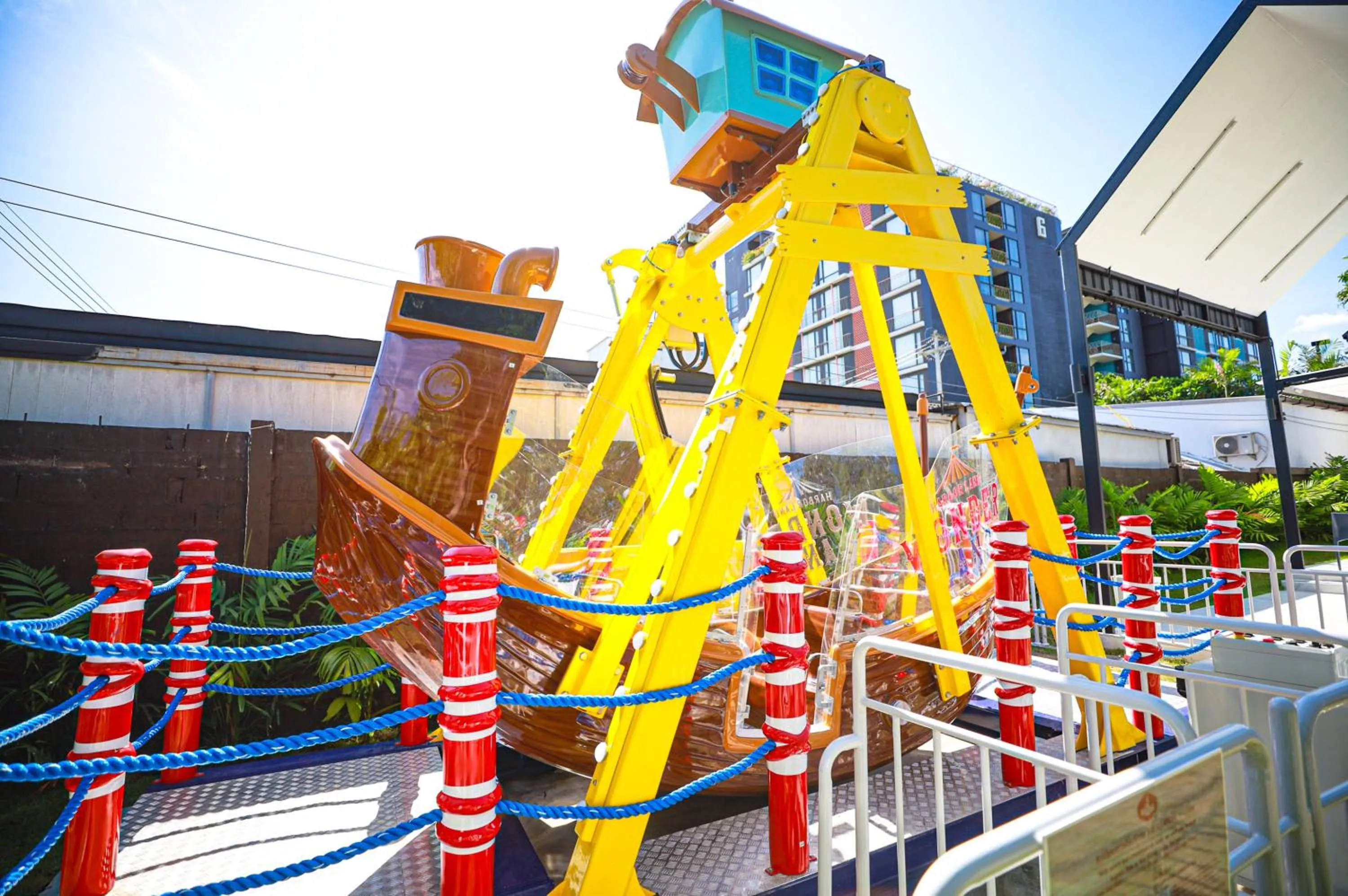 Children play ground in Balcony Courtyard Sriracha Hotel & Serviced Apartments