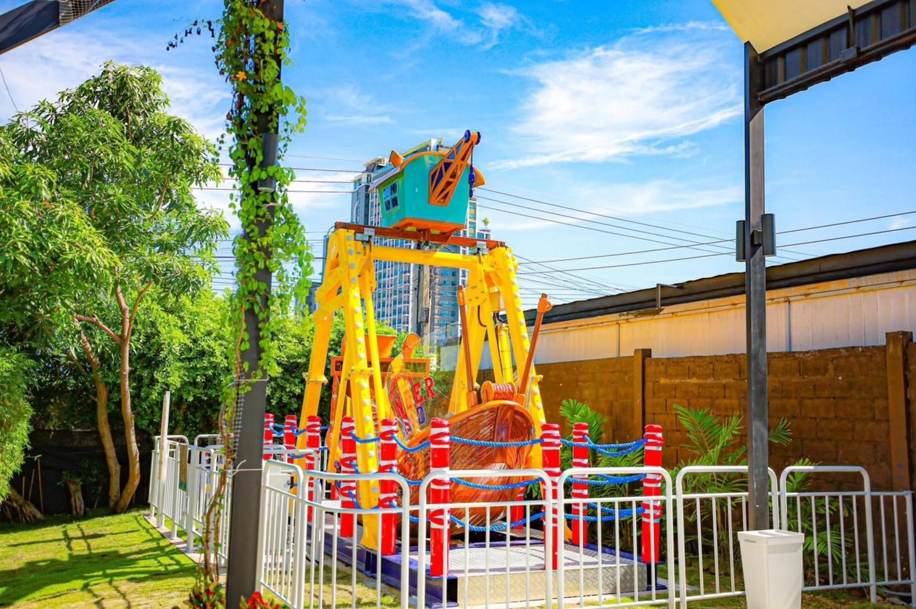Children play ground in Balcony Courtyard Sriracha Hotel & Serviced Apartments