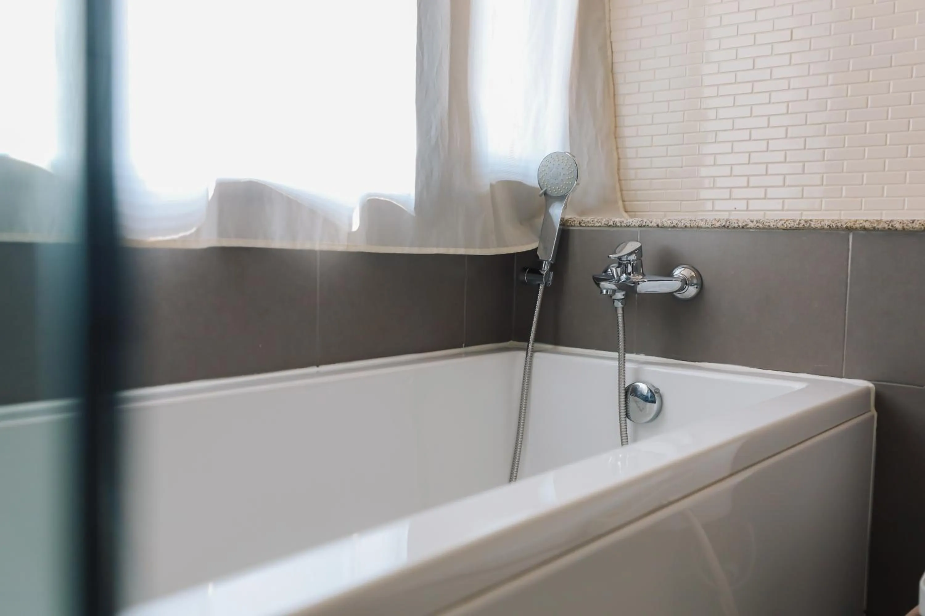 Bathroom in Balcony Courtyard Sriracha Hotel & Serviced Apartments