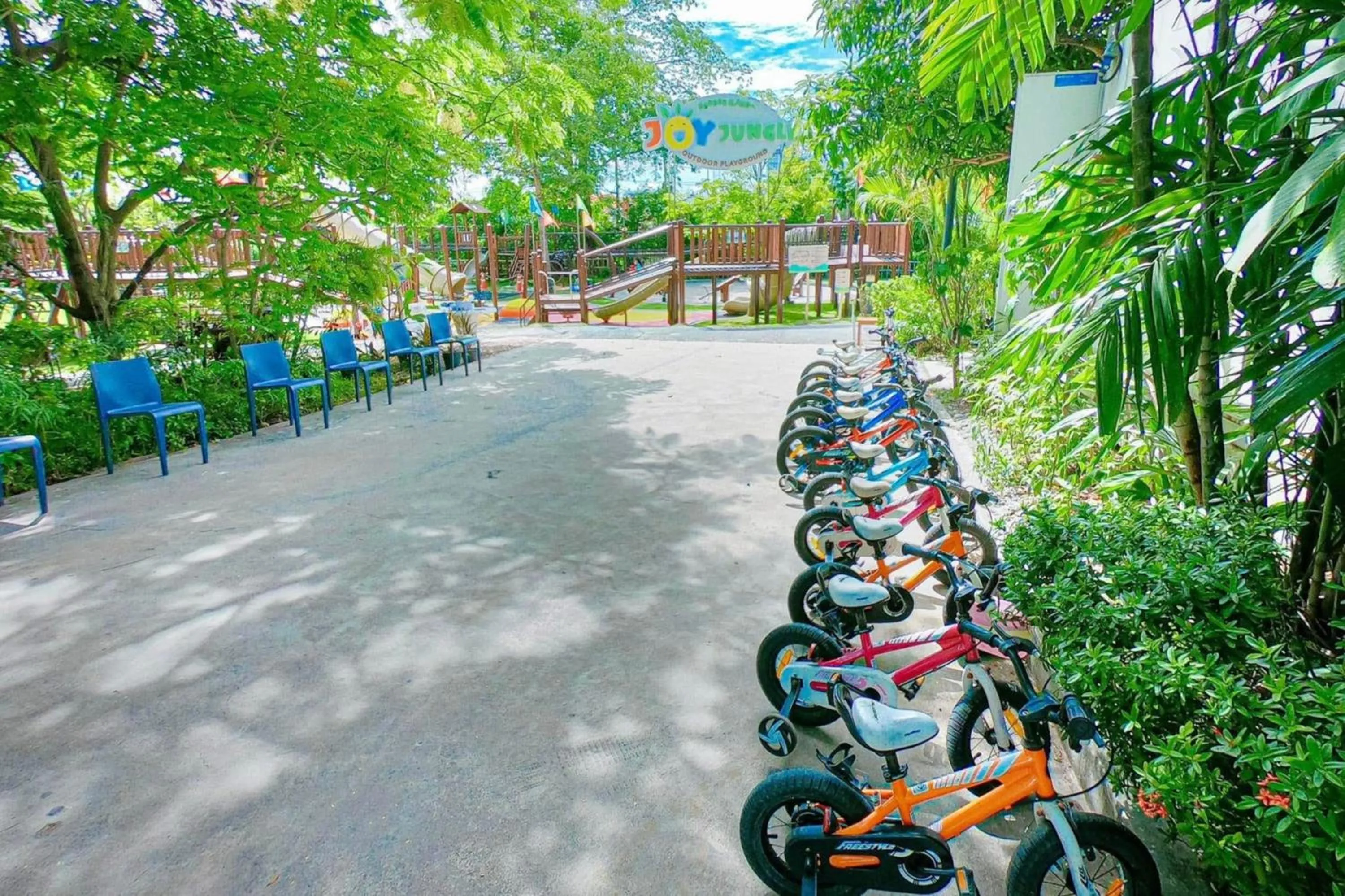 Children play ground in Balcony Courtyard Sriracha Hotel & Serviced Apartments