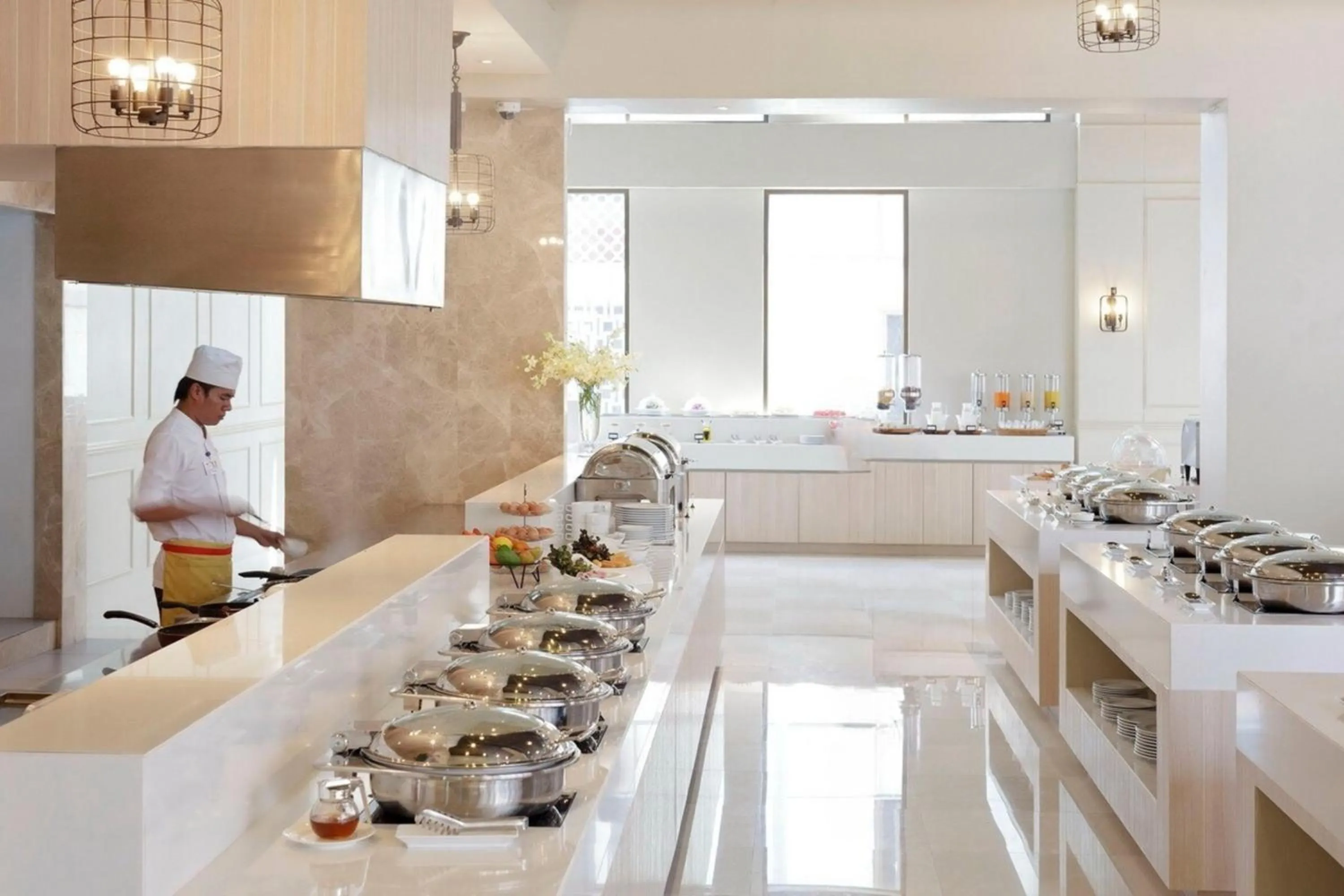 Restaurant/places to eat in Balcony Courtyard Sriracha Hotel & Serviced Apartments