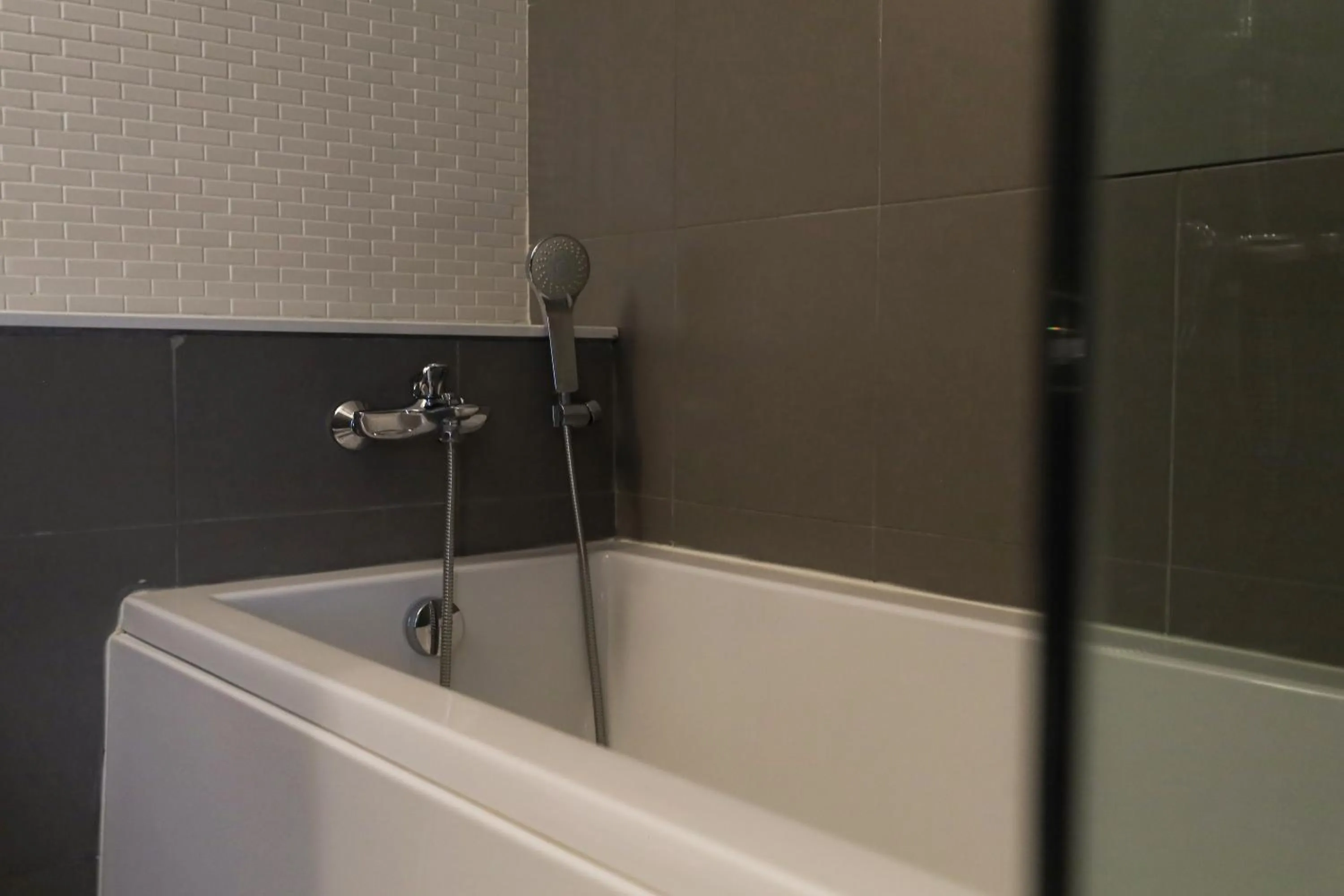 Bathroom in Balcony Courtyard Sriracha Hotel & Serviced Apartments