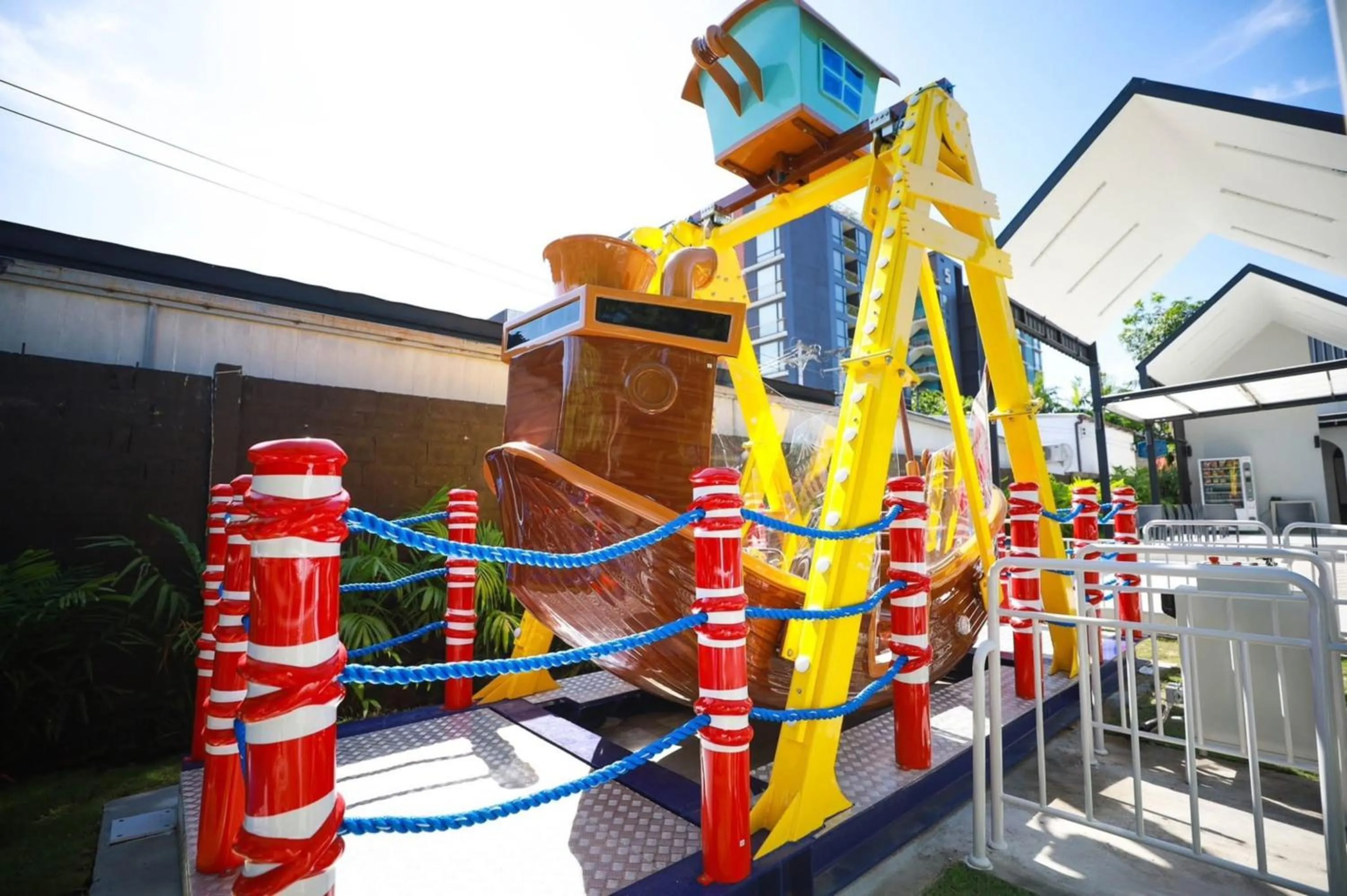 Children play ground in Balcony Courtyard Sriracha Hotel & Serviced Apartments