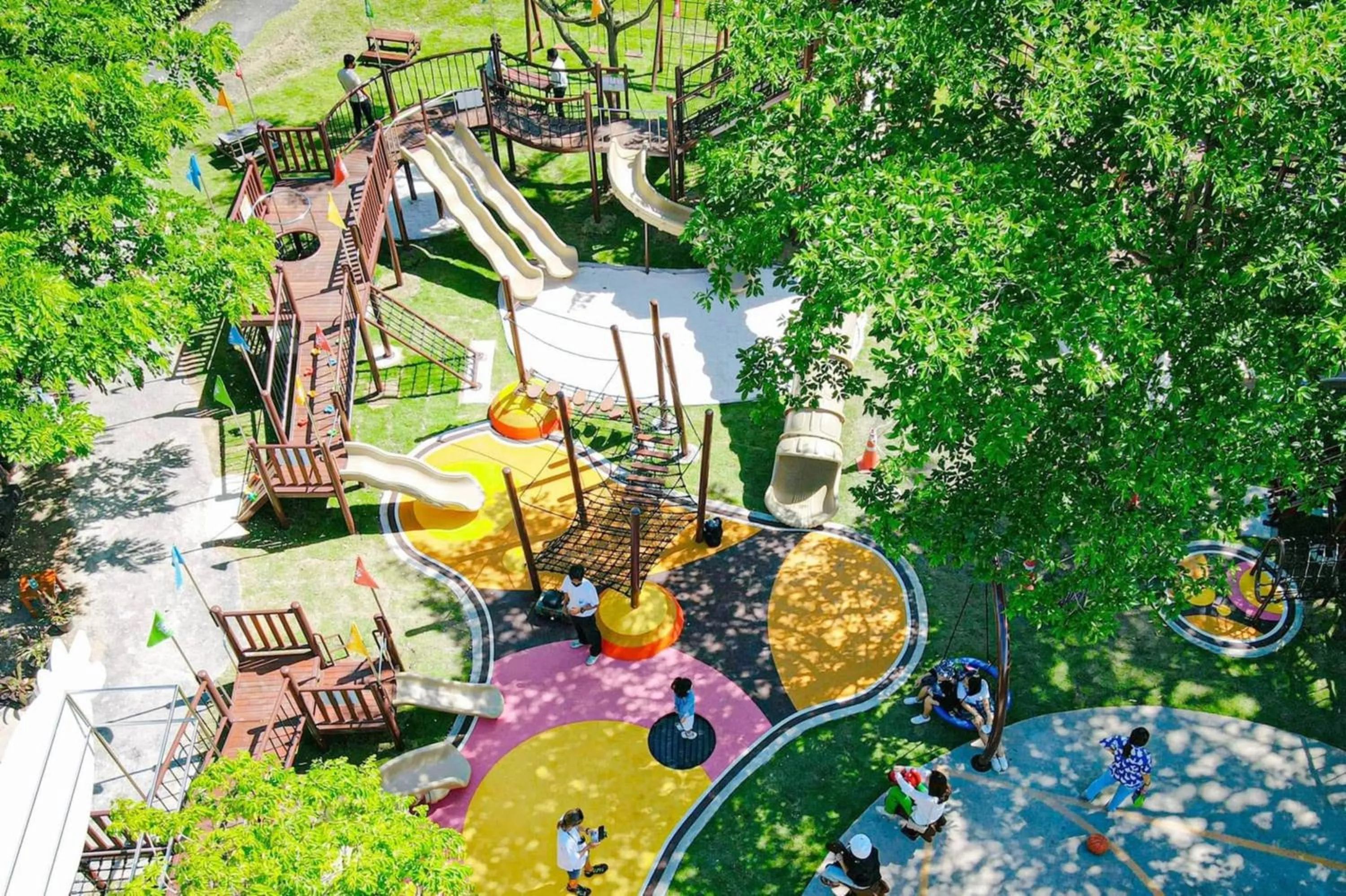 Children play ground in Balcony Courtyard Sriracha Hotel & Serviced Apartments