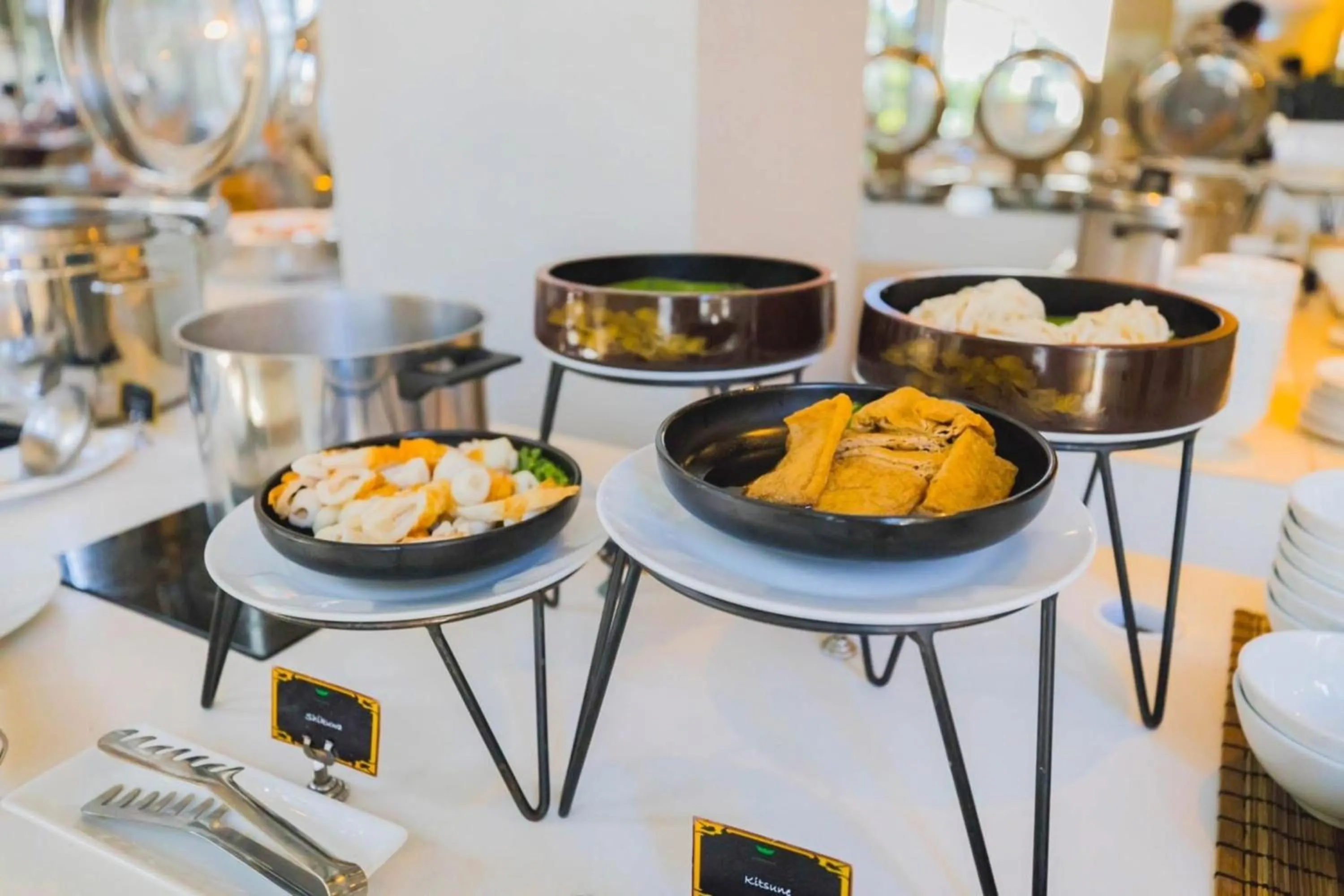 Food in Balcony Courtyard Sriracha Hotel & Serviced Apartments