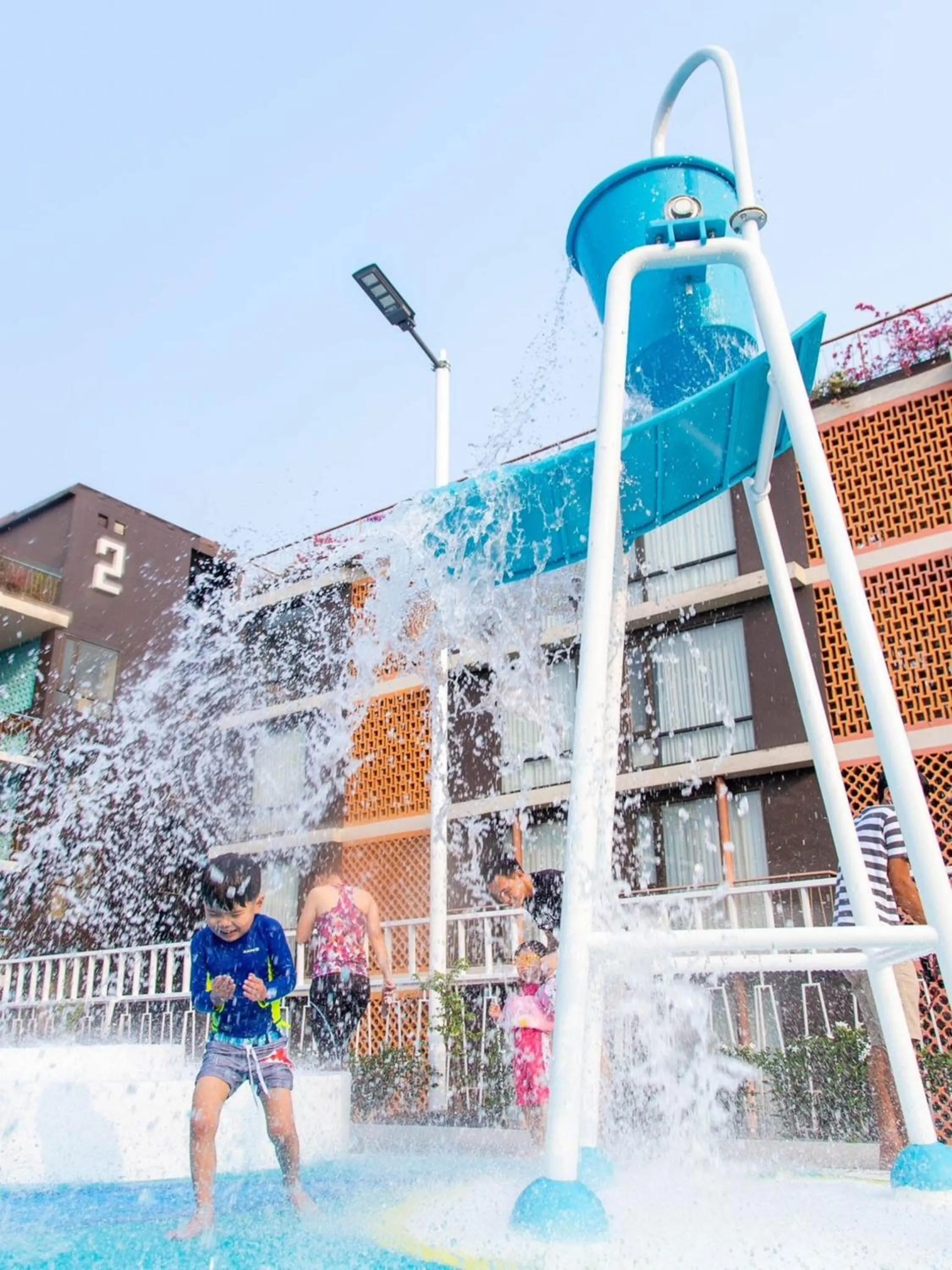 Property building in Balcony Courtyard Sriracha Hotel & Serviced Apartments