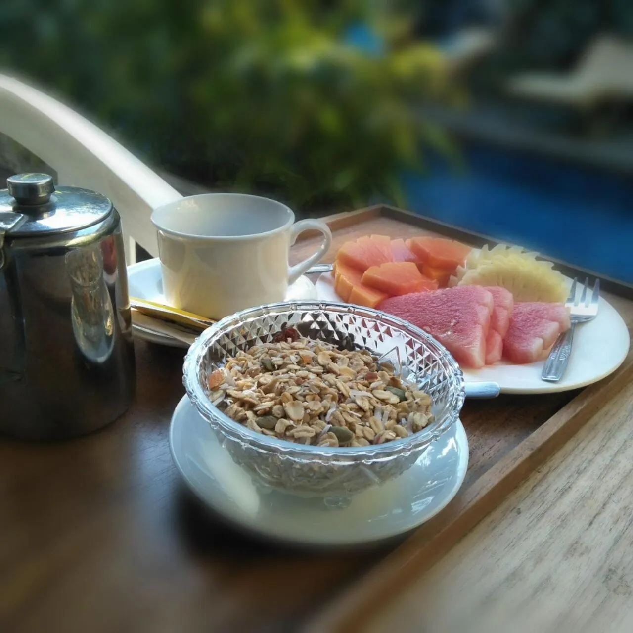 Breakfast in Jukung Guest House