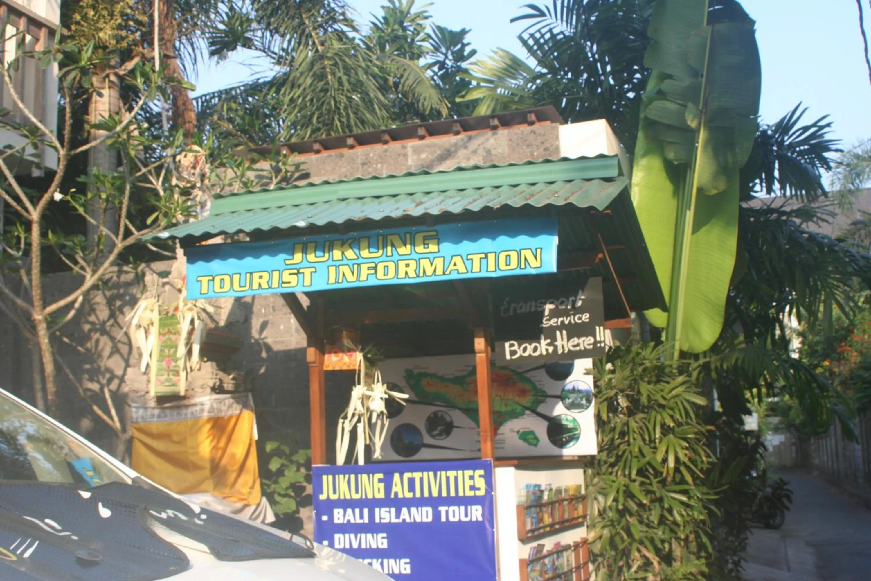 Street view in Jukung Guest House