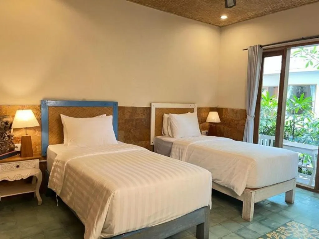 Bed in Jukung Guest House