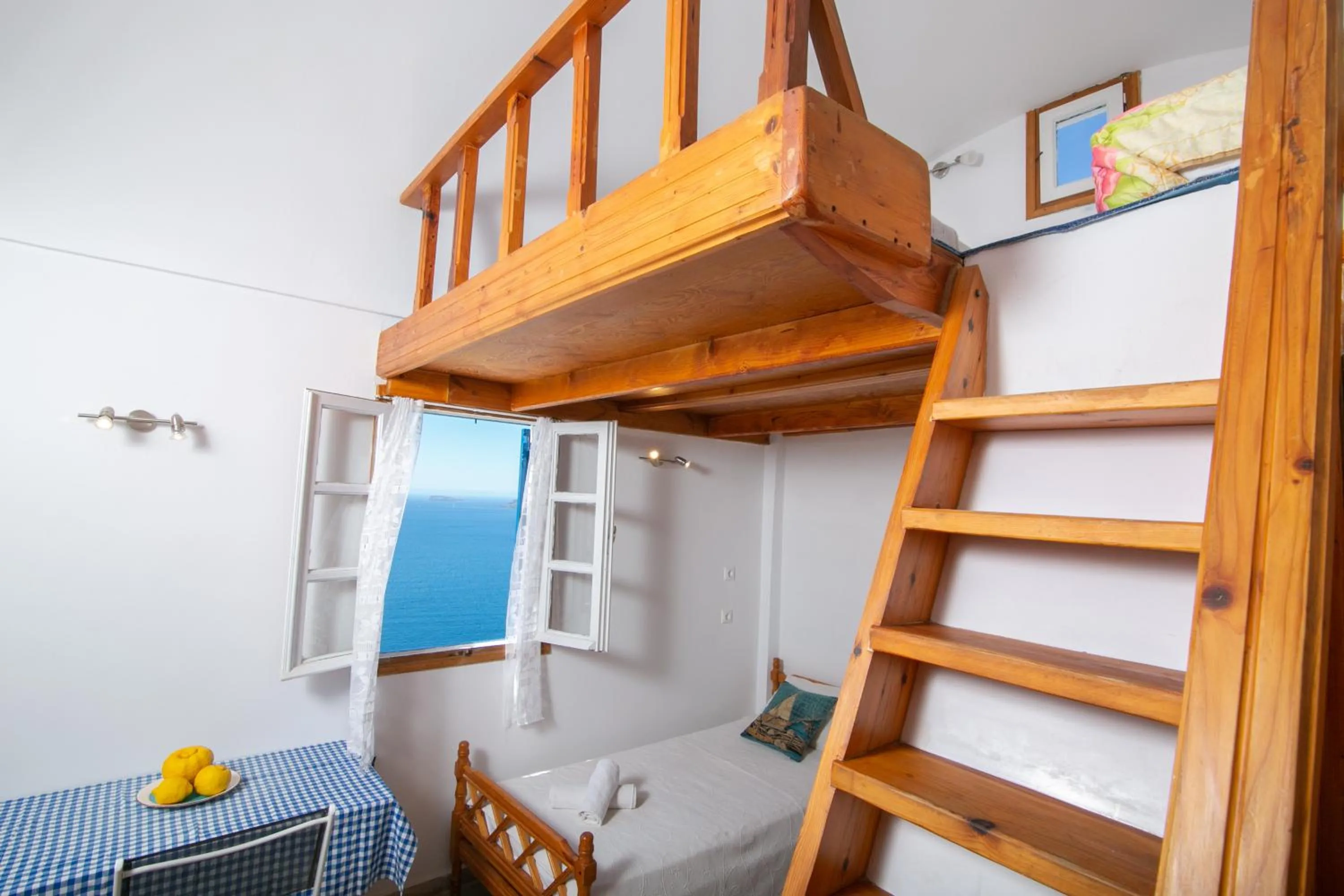 bunk bed, Bed in Stelios Rooms