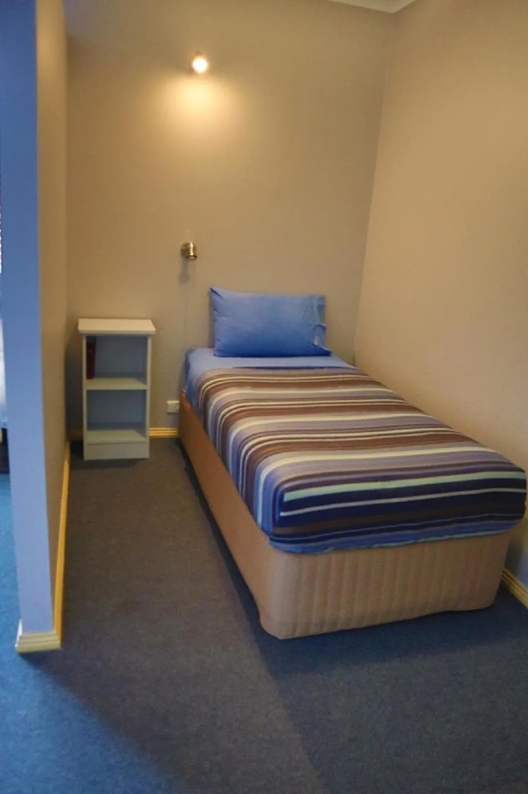 Bed in Strahan Bungalows