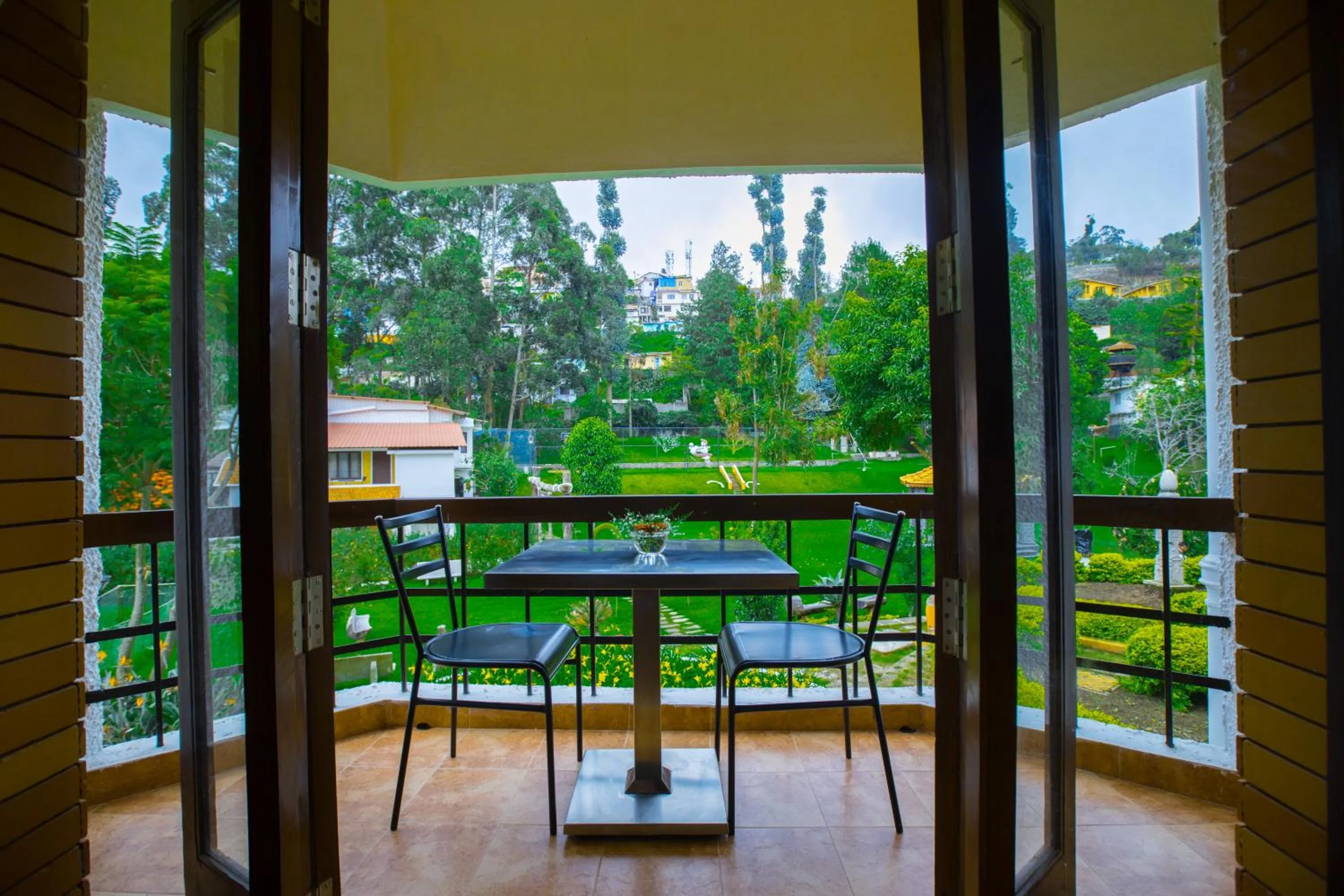 Balcony/Terrace in Hotel Kodai International