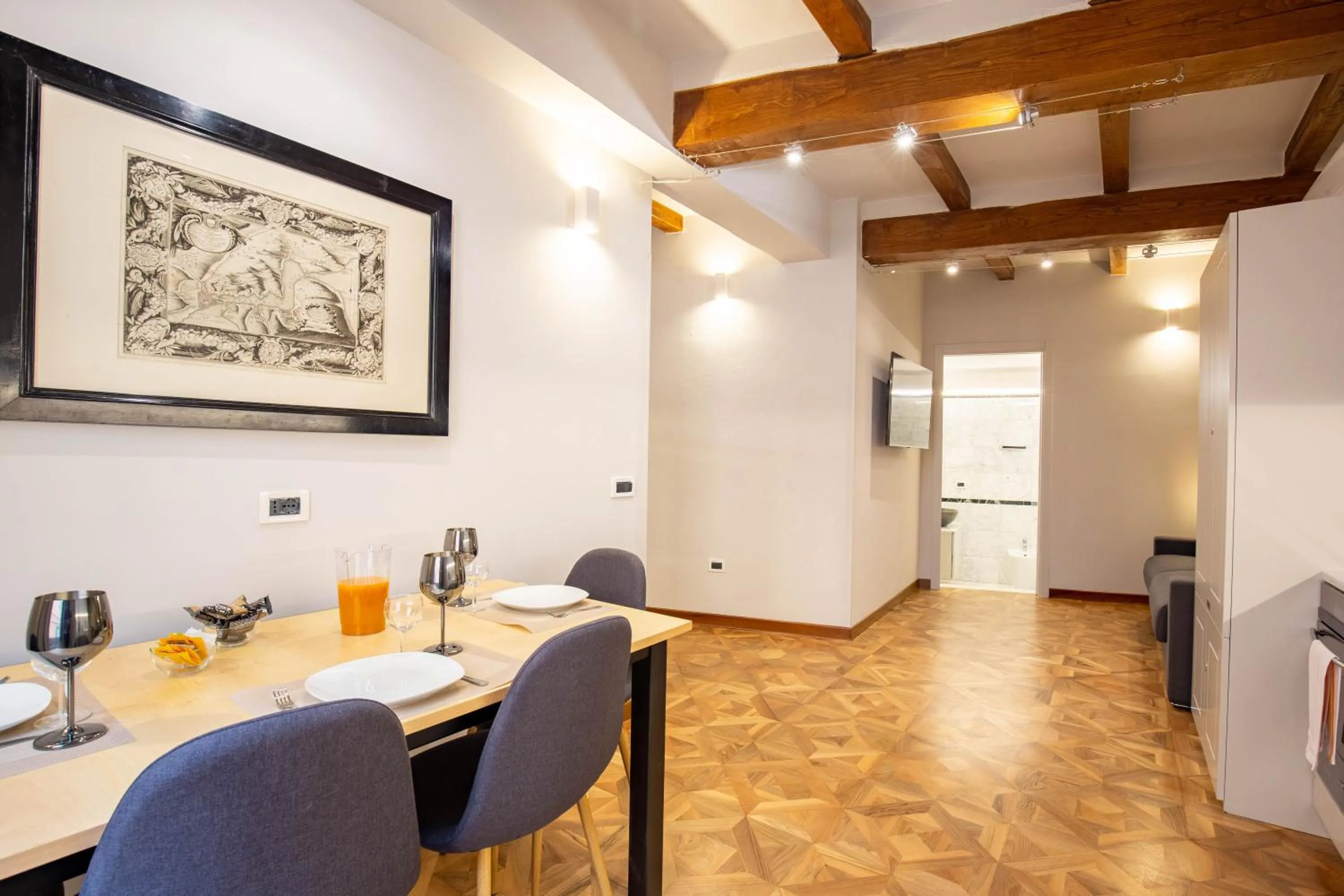 Seating area in BolognaRoomscom - Falegnami Boutique