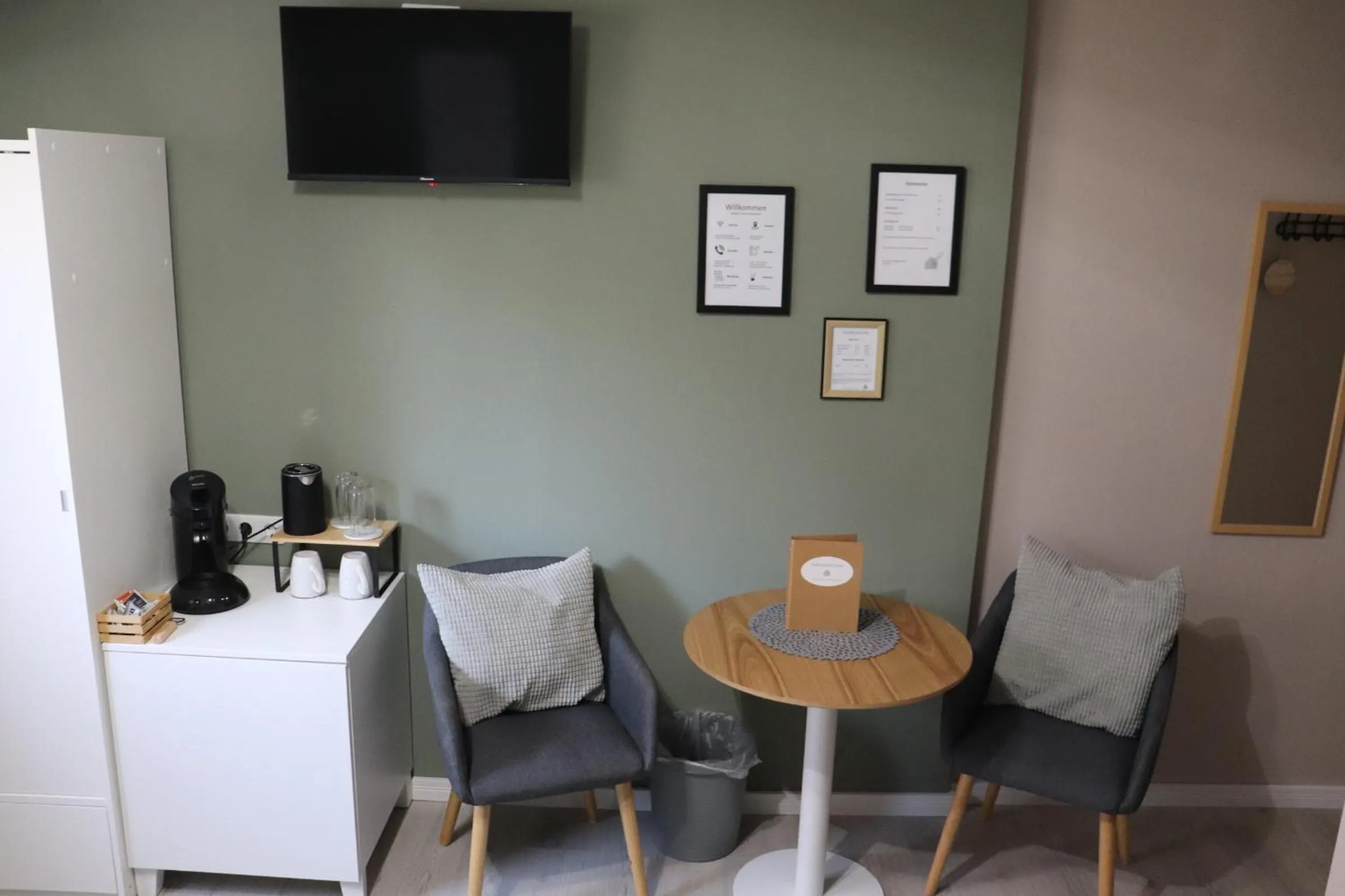 Coffee/tea facilities in Pension und Apartment Landhaus Fricke