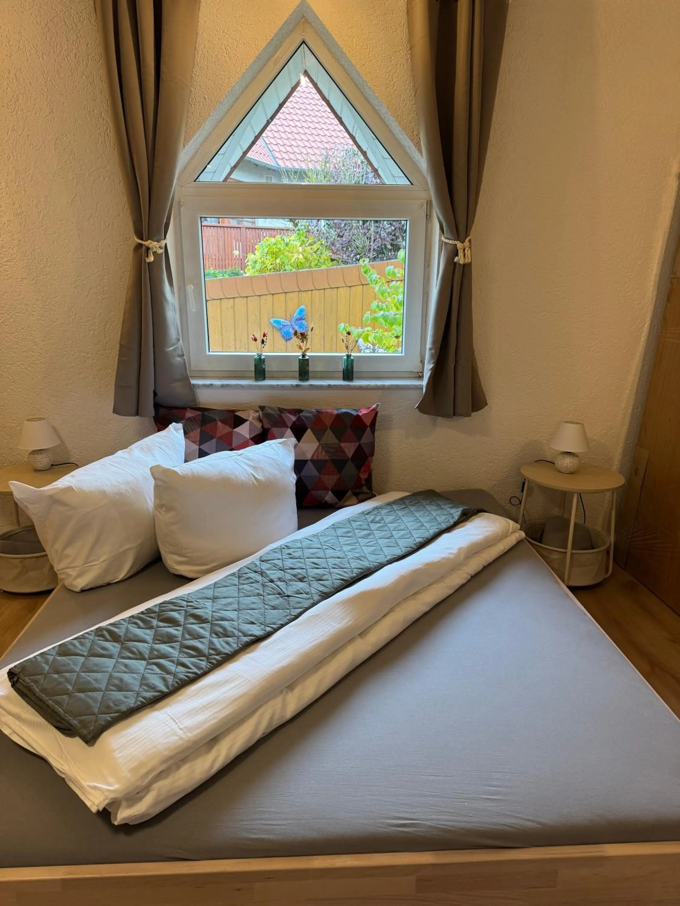 Bed in Pension und Apartment Landhaus Fricke