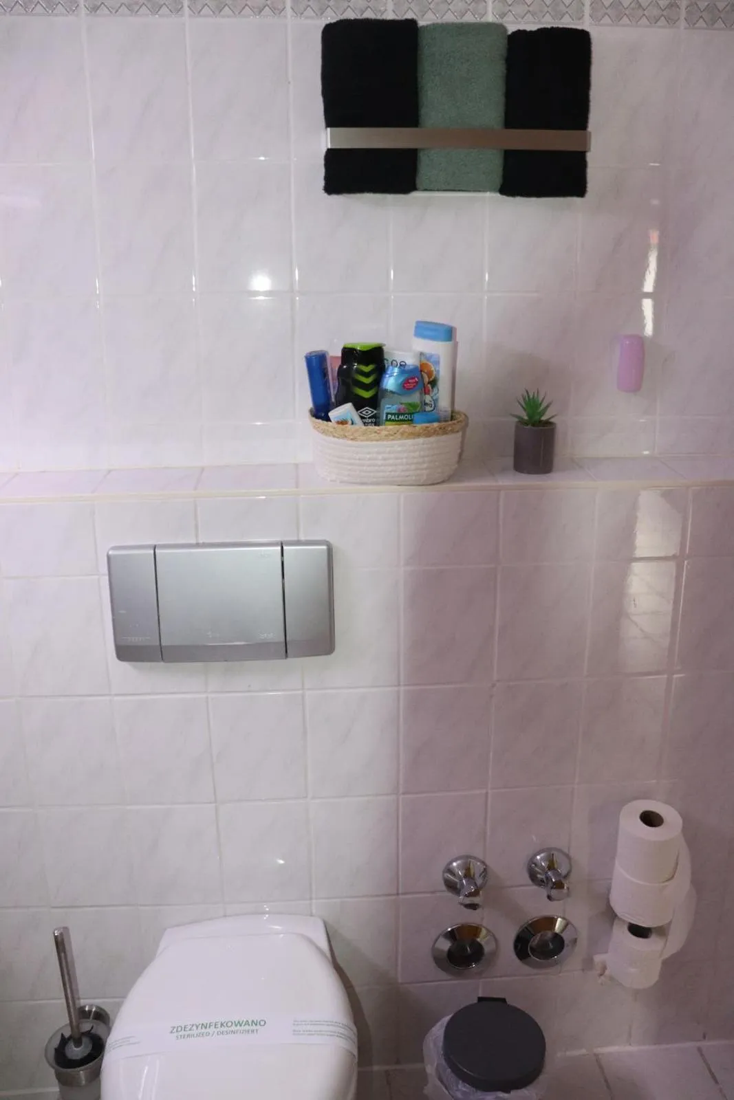 Toilet in Pension und Apartment Landhaus Fricke