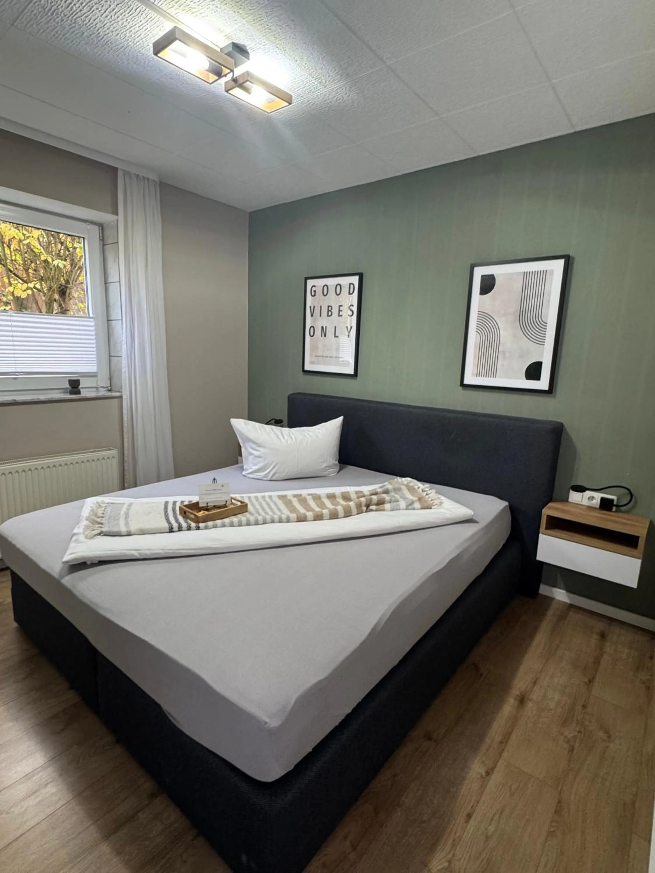 Bed in Pension und Apartment Landhaus Fricke