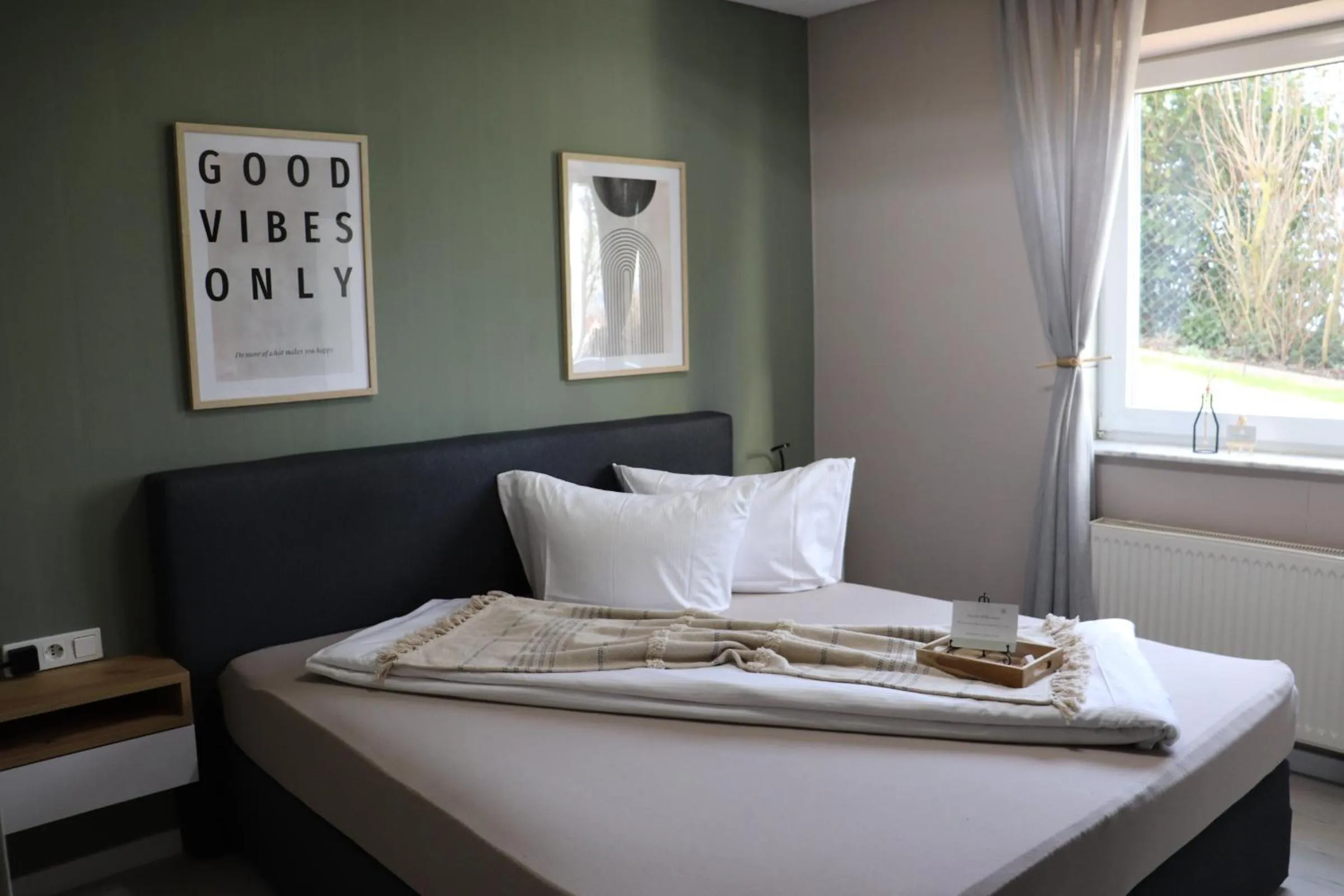 Bed in Pension und Apartment Landhaus Fricke